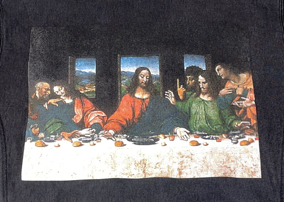 Supreme Supreme Last Supper Hoodie Sweatshirt Black XL Size US XL / EU 56 / 4 - 2 Thumbnail