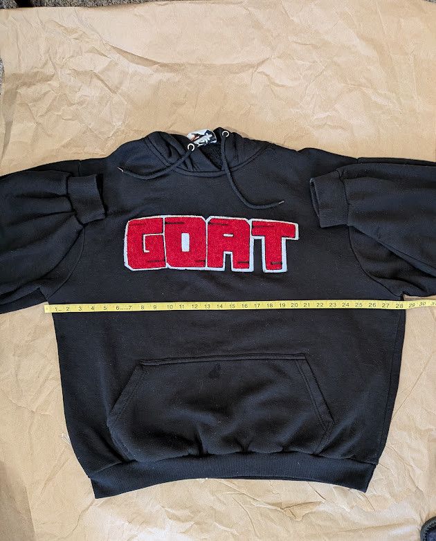 Sneakgallery GOAT graphic pullover hoodie Size US XXL / EU 58 / 5 - 4 Thumbnail
