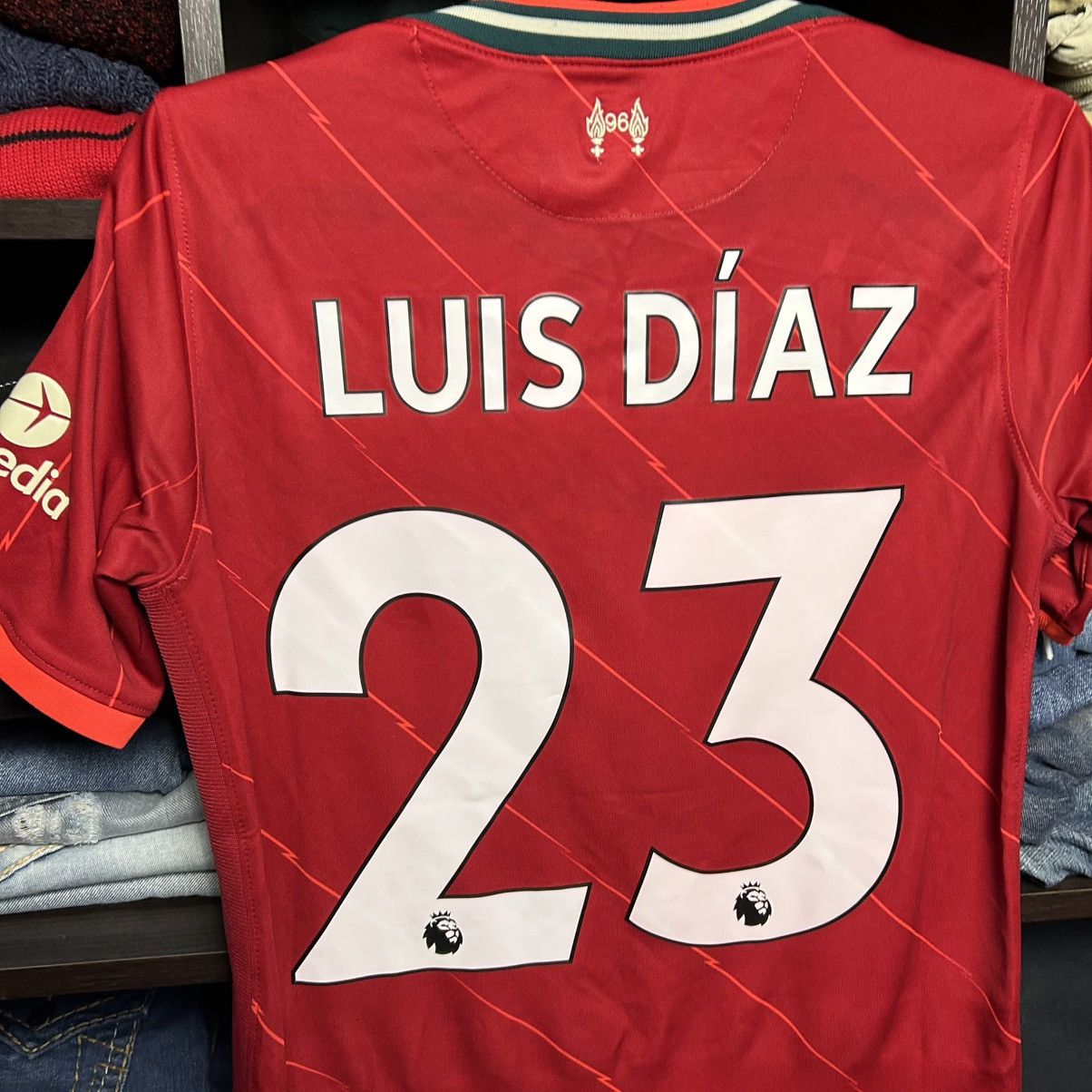 Nike Nike FC Liverpool 23 Luis Diaz 2019 home soccer jersey Size US S / EU 44-46 / 1 - 14 Thumbnail