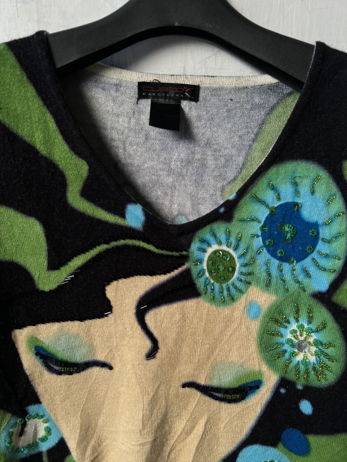 Custo Barcelona Custo Barcelona Long Sleeve 80% Wool Size M / US 6-8 / IT 42-44 - 7 Thumbnail