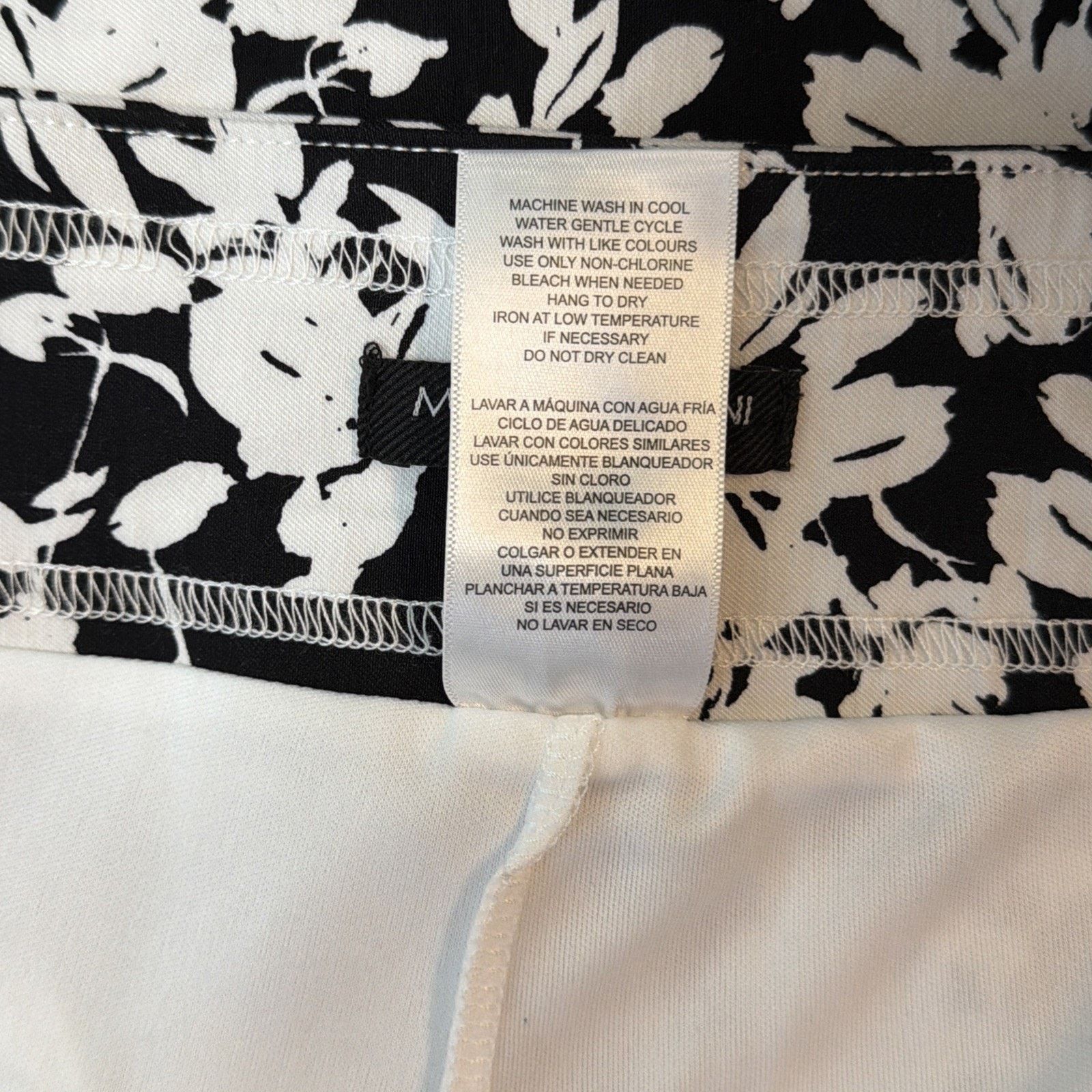 Other Mario Serrani size XL Skort Activewear Golf Black White Size 38" / US 16 / IT 52 - 8 Thumbnail