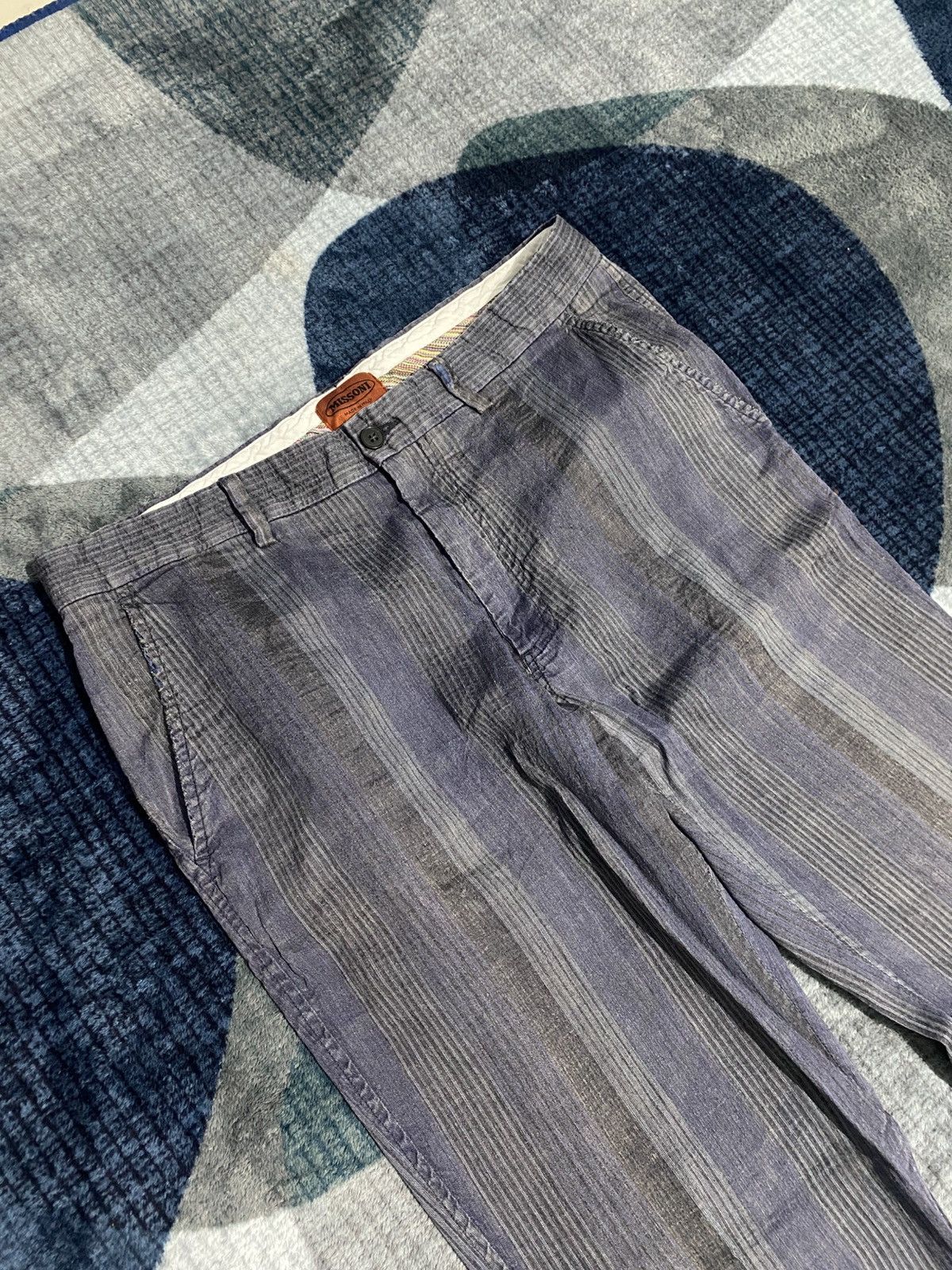 Missoni 1990s Missoni - Zip Lampo Trousers Pants Size US 30 / EU 46 - 1 Thumbnail