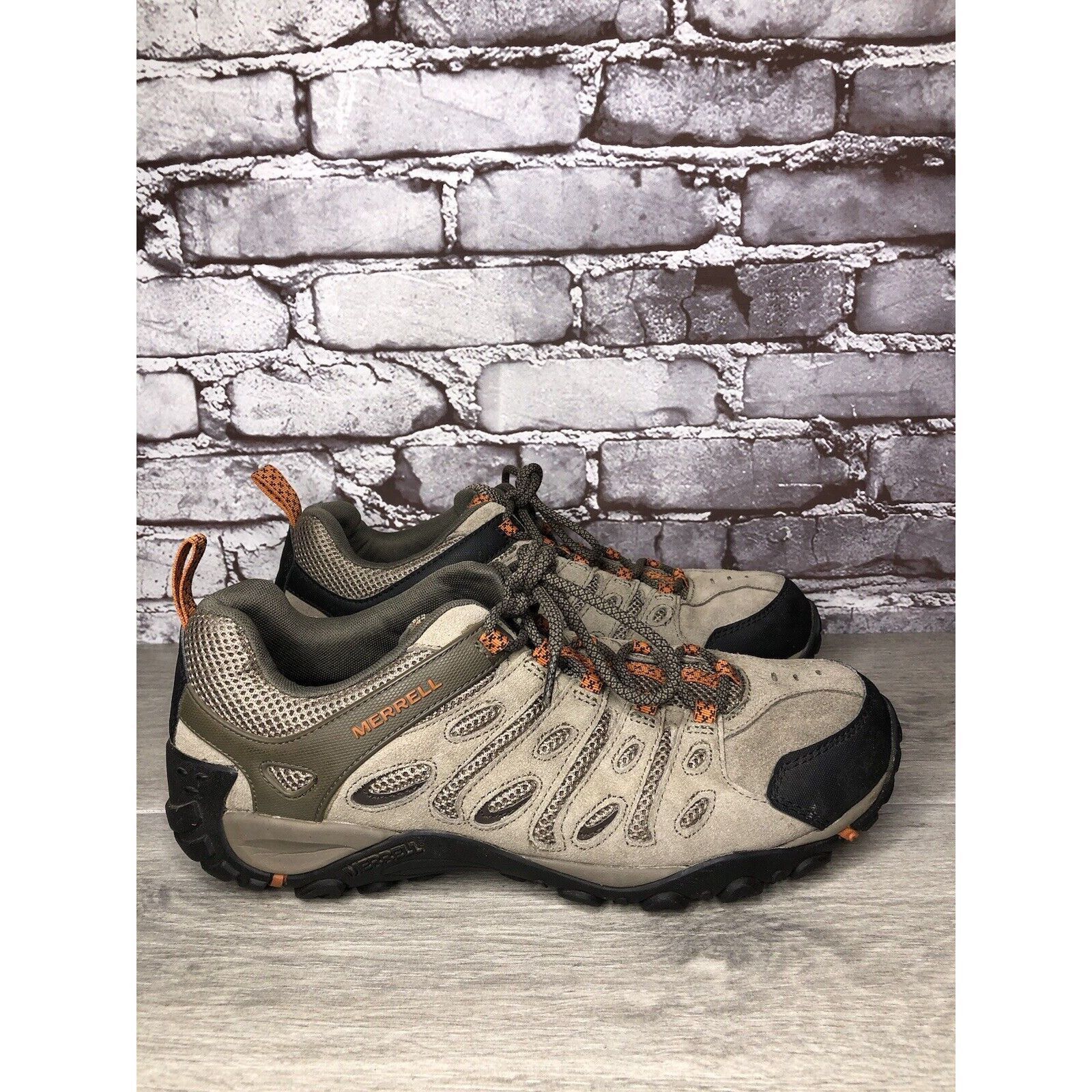 Merrell Merrell Crosslander 2 Boulder Apricot Beige Orange Lace Hiki Size US 12 / EU 45 - 18 Thumbnail