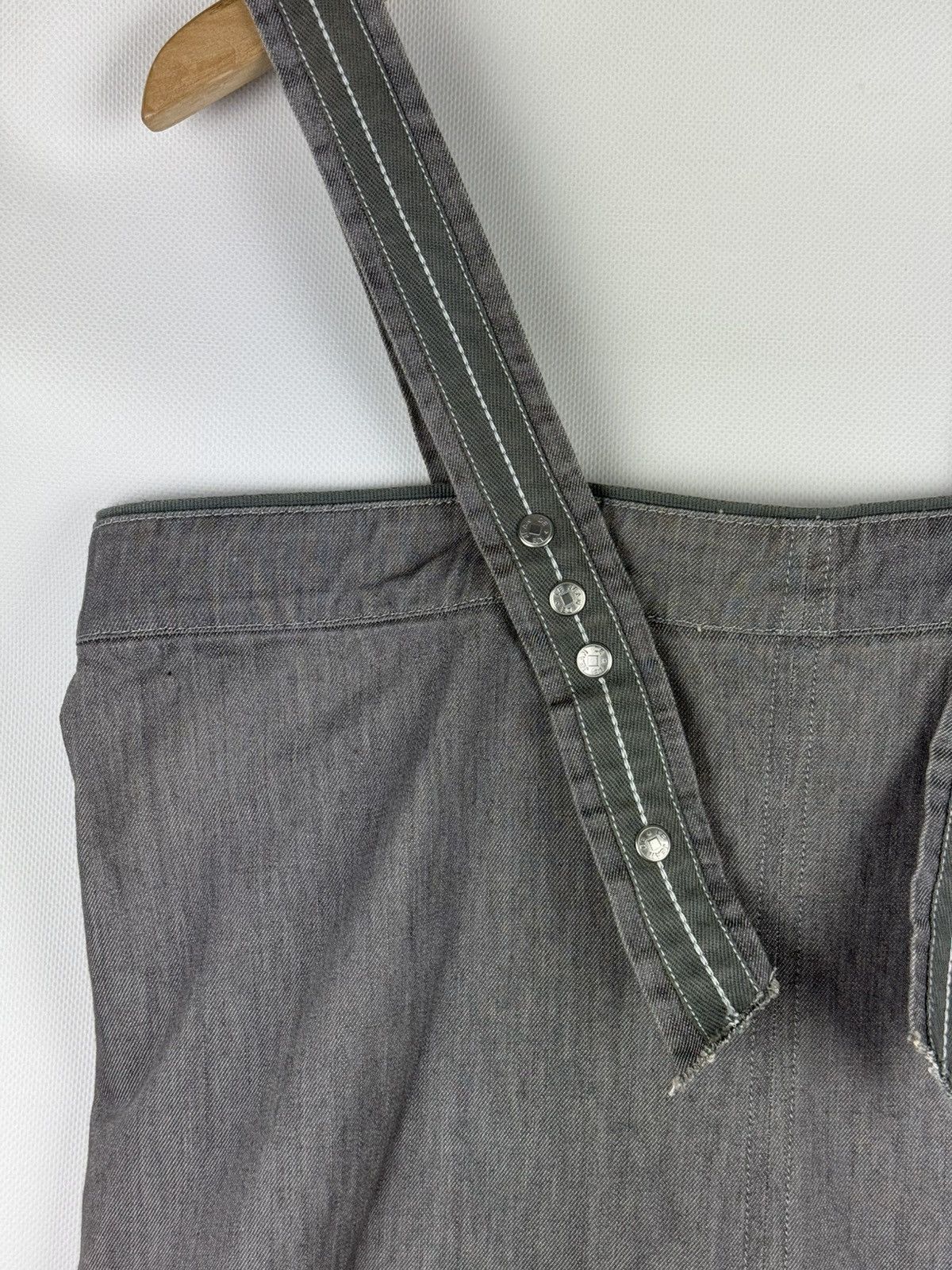 Marithe + Francois Girbaud Marithe Francois Girbaud Avant-Garde Denim Corset Dress Size XL / US 12-14 / IT 48-50 - 19 Thumbnail