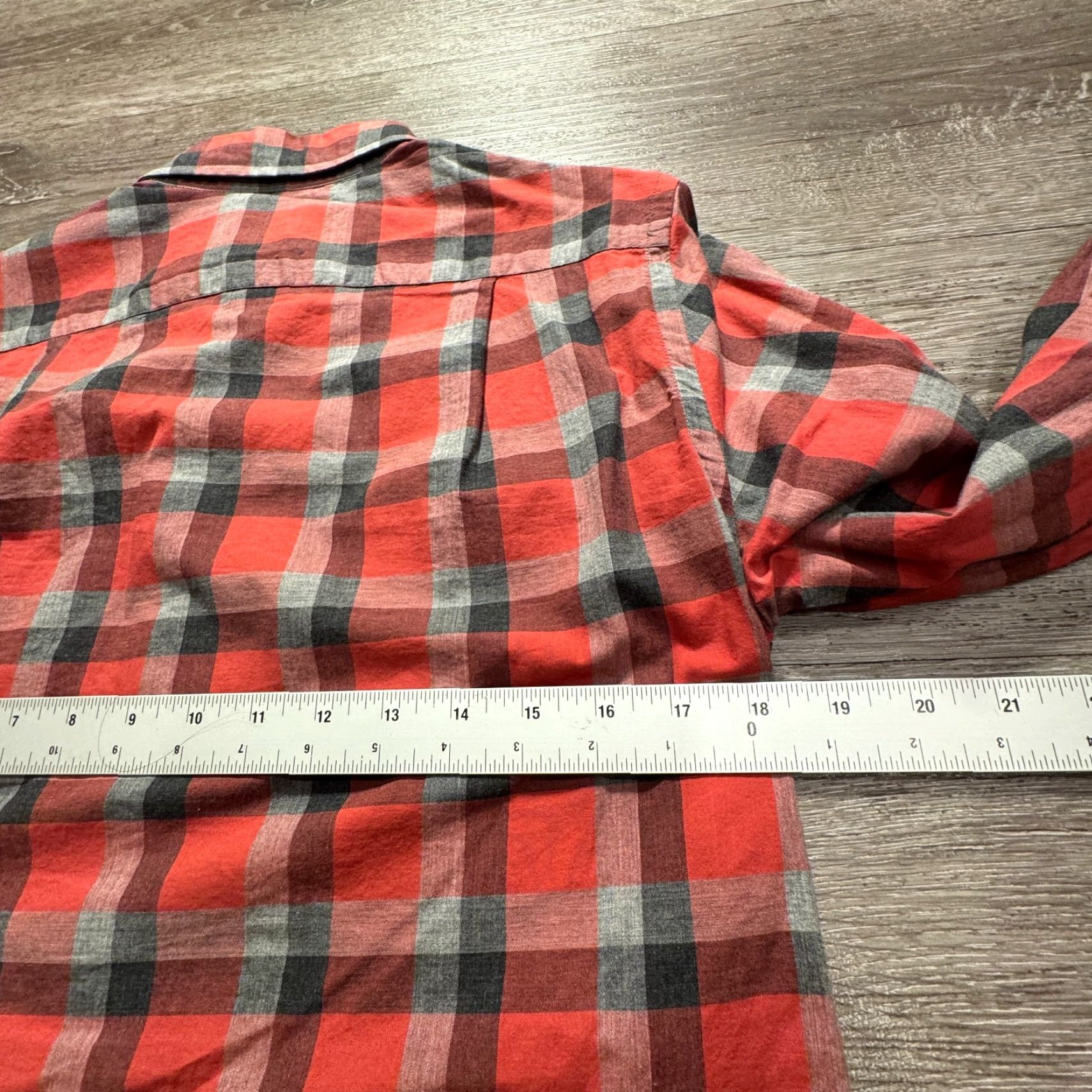J.Crew J.CREW Shirt Mens XS Red Plaid 100% Cotton 2 Ply Long Sleeve Button Up Casual Size US XS / EU 42 / 0 - 7 Thumbnail