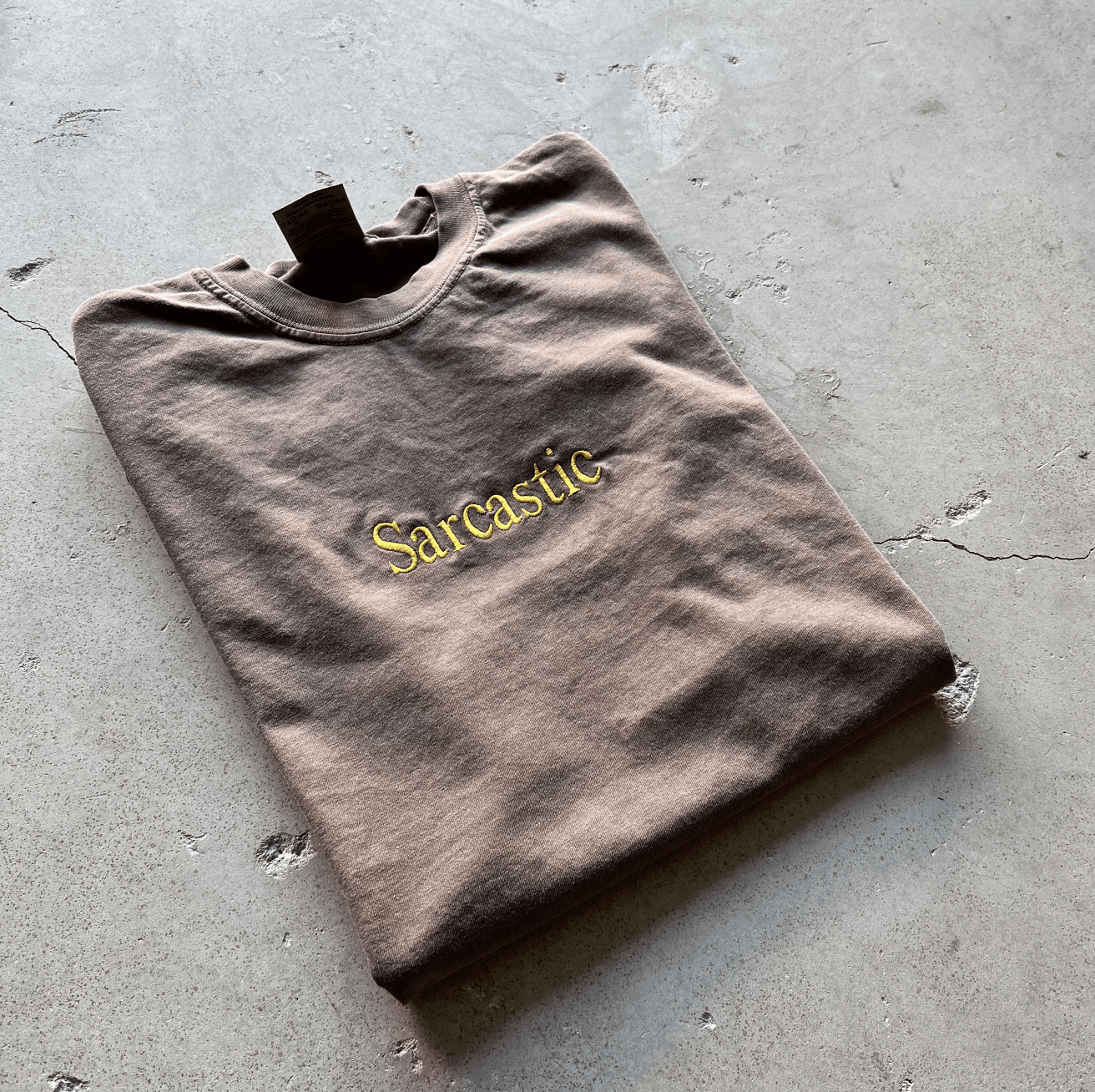 Prolific Sarcastic 100% Cotton Tshirt Embroidered Size US XL / EU 56 / 4 - 1 Thumbnail