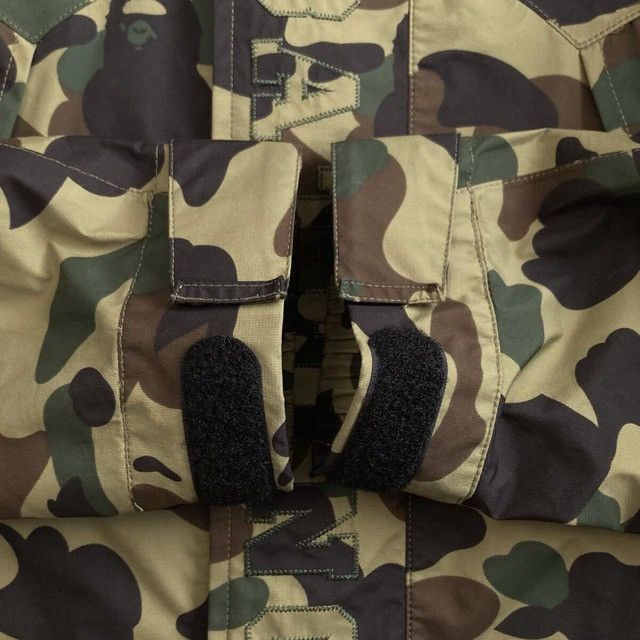 Bape × Goretex BAPE × GORE-TEX 1st camo green hoodie snowboard jacket APE Size US L / EU 52-54 / 3 - 6 Thumbnail