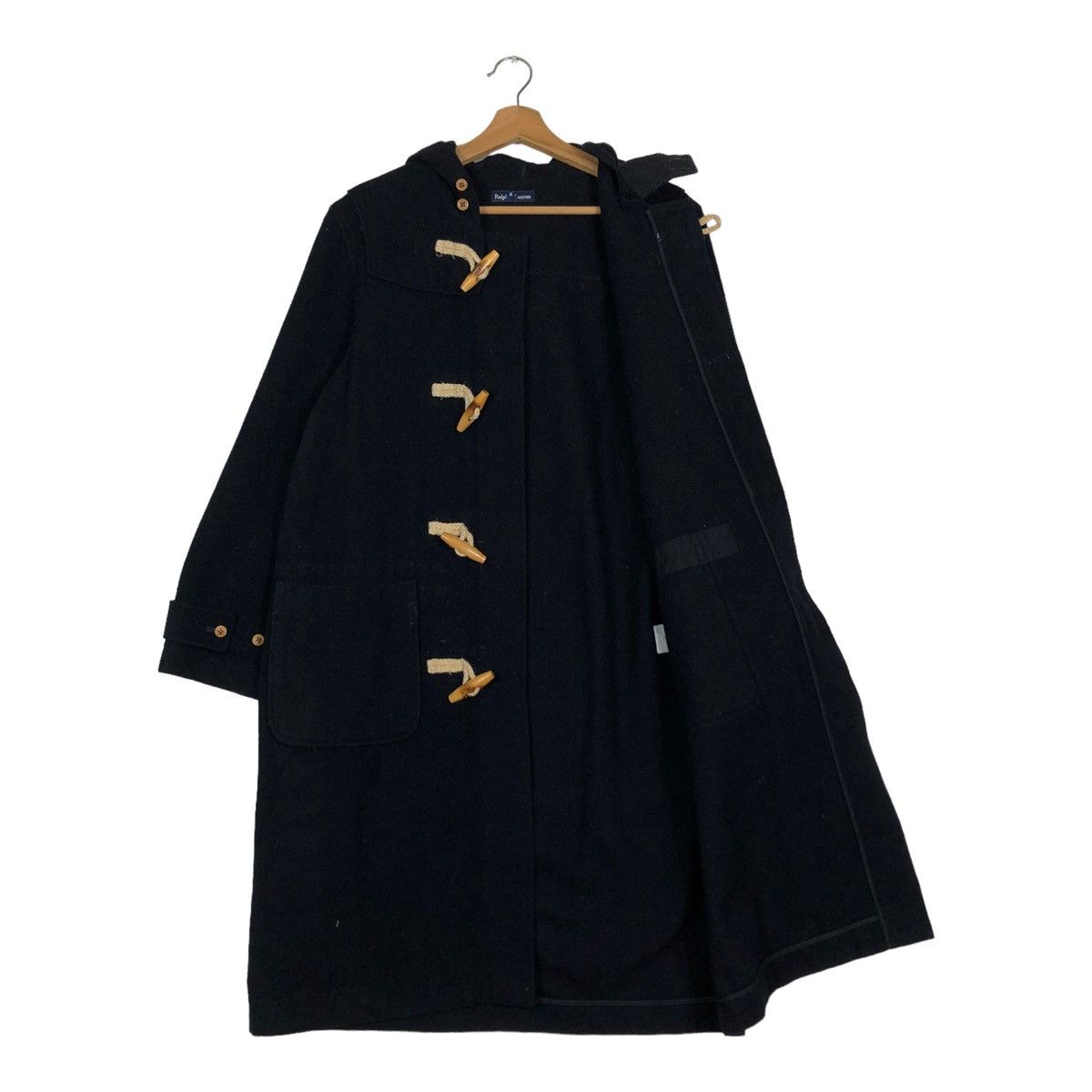 Japanese Brand 🔥VINTAGE WOOL LONG JACKET DUFFLE RALPH LAUREN Size US M / EU 48-50 / 2 - 13 Thumbnail