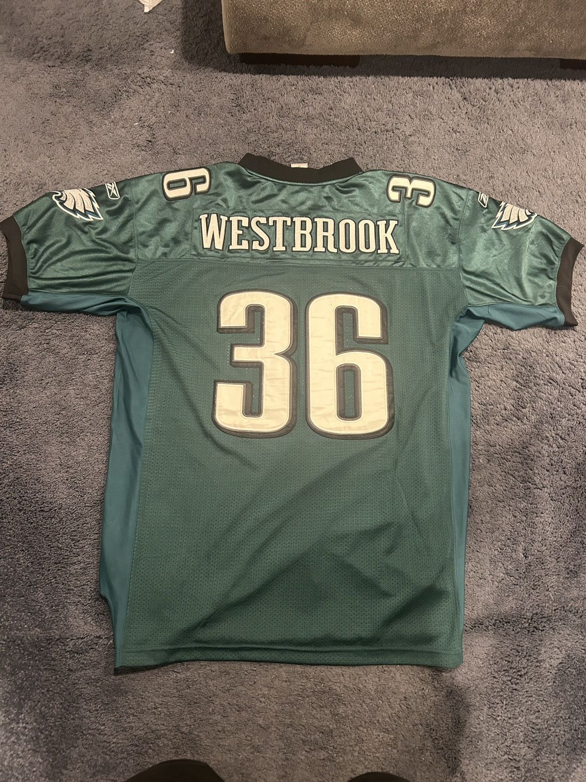 Reebok Eagles Brian Westbrook jersey Size US XXL / EU 58 / 5 - 2 Thumbnail