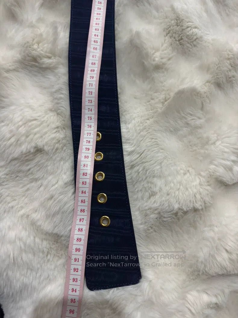 Saint Laurent Paris size 80 Leather Belt