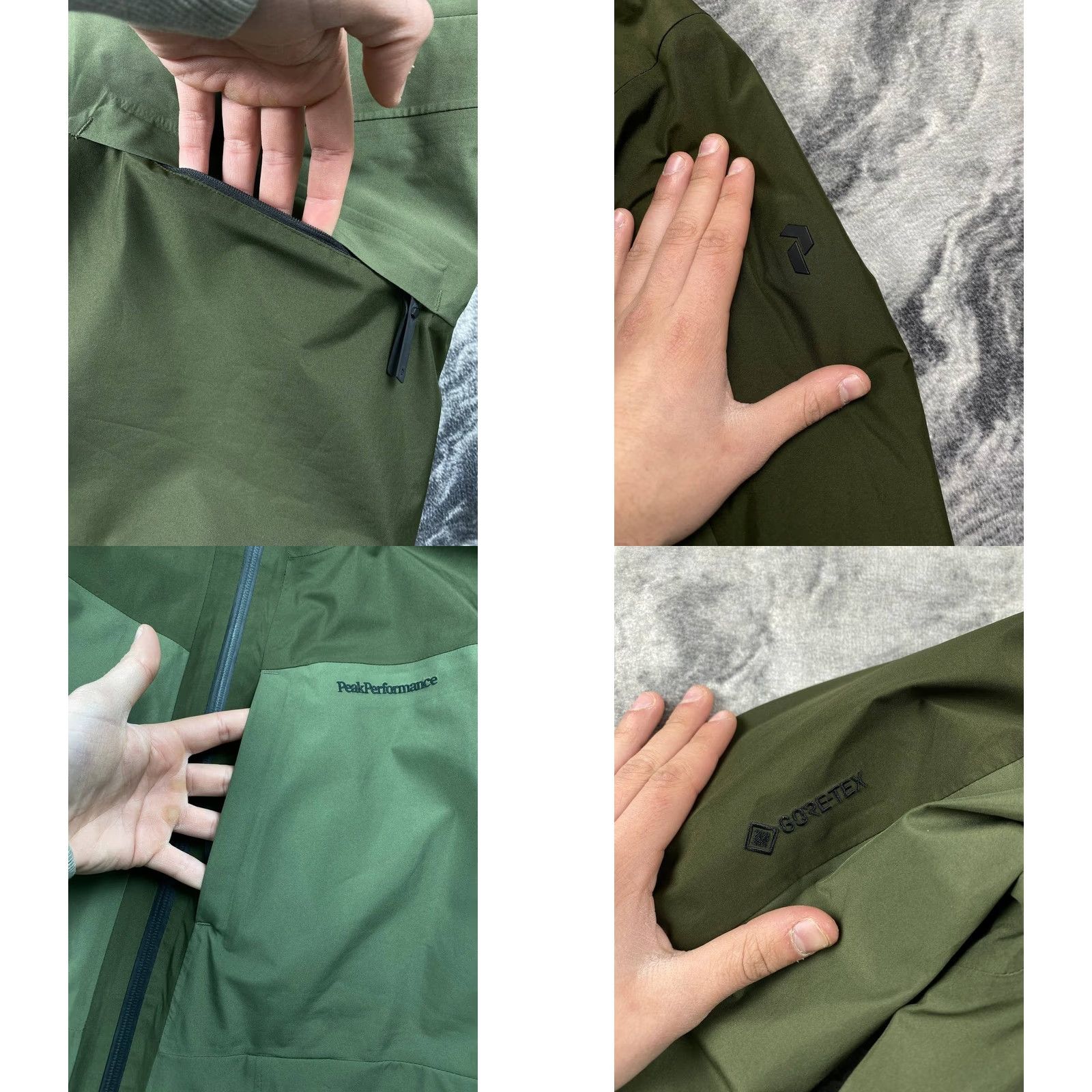 Peak Performance Peak Performance Jacket Women Size S Green Gore-Tex Windbreaker Spring Winter Size S / US 4 / IT 40 - 8 Thumbnail