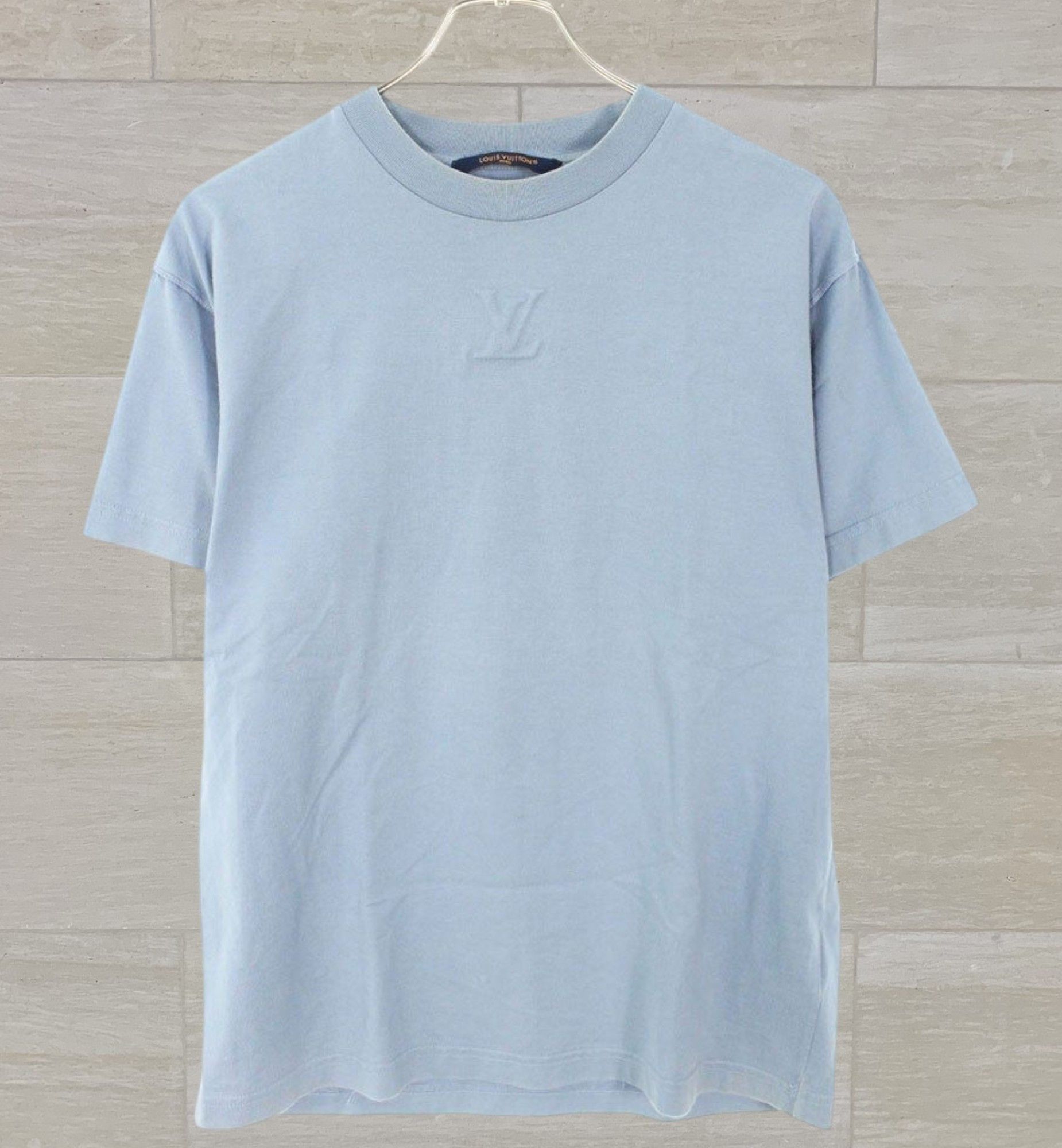 Louis Vuitton Embossed LV Logo T-shirt Crewneck