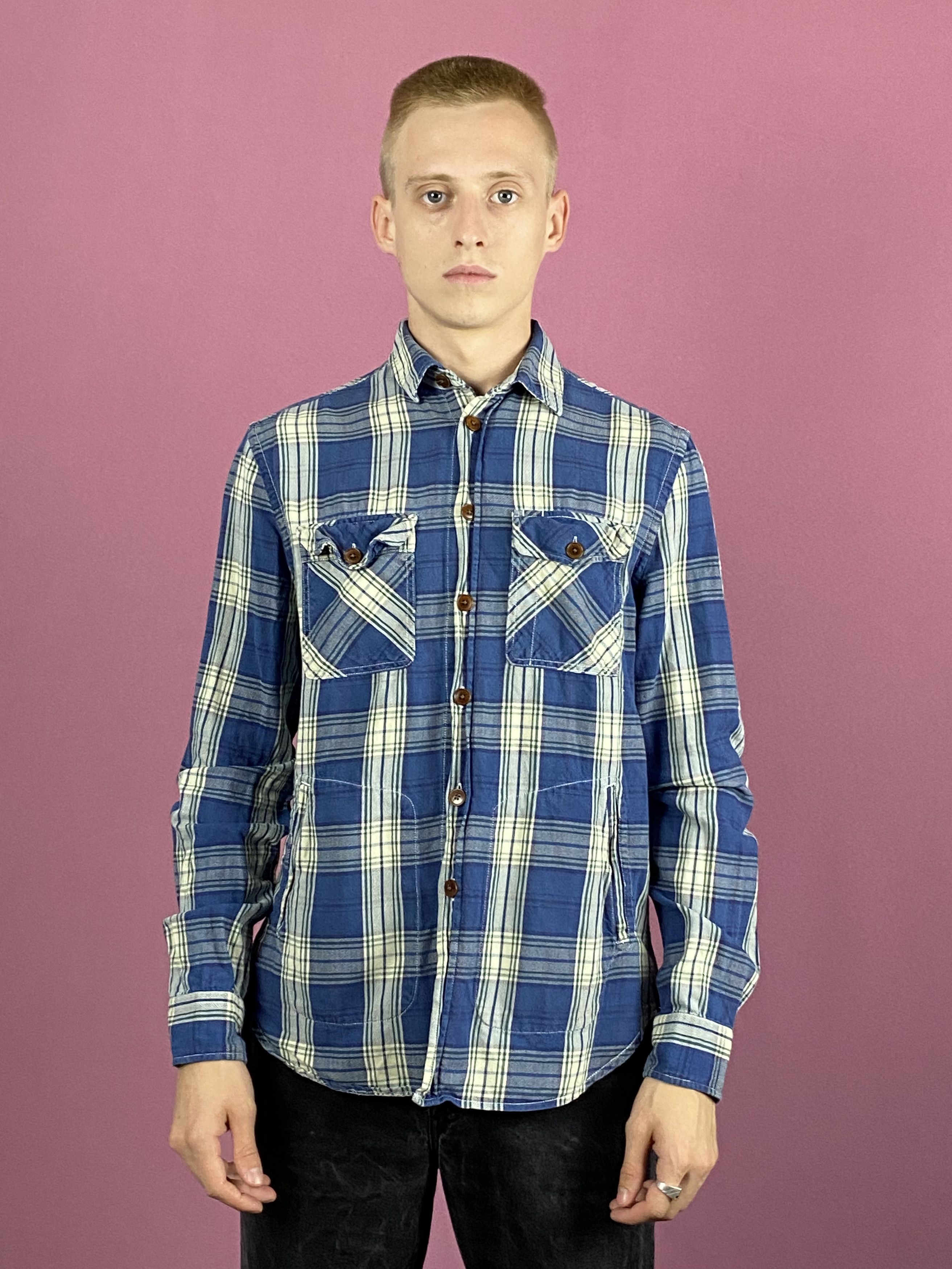 Acne Studios × Vintage Acne Vintage Men's Plaid Flannel Shirt - Size 46 / S Size US S / EU 44-46 / 1 - 1 Thumbnail