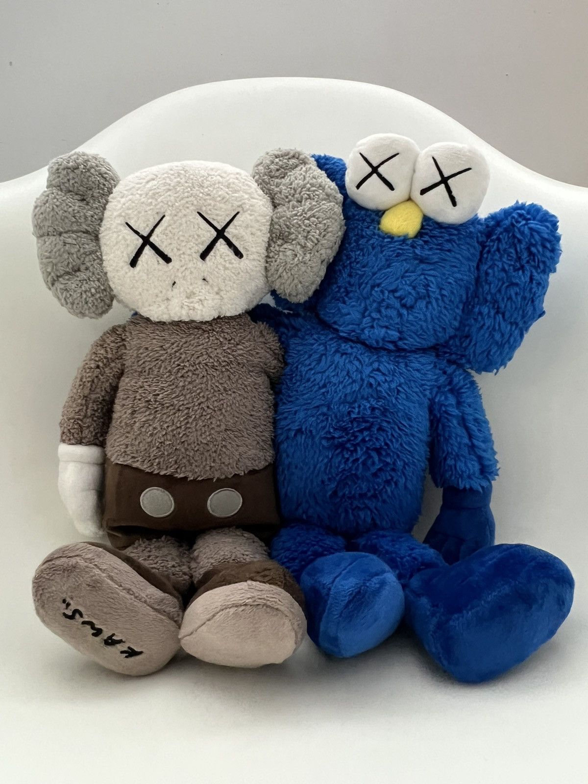 image of Kaws Seeing/watching Plush in Blue, Men's