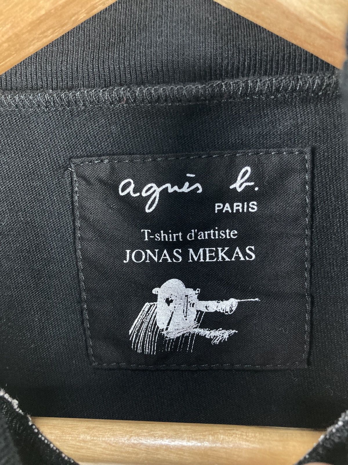 agnes b. Agnes B Paris x Jonas Mekas Old Friend Agnes B T-Shirt Size S / US 4 / IT 40 - 4 Thumbnail