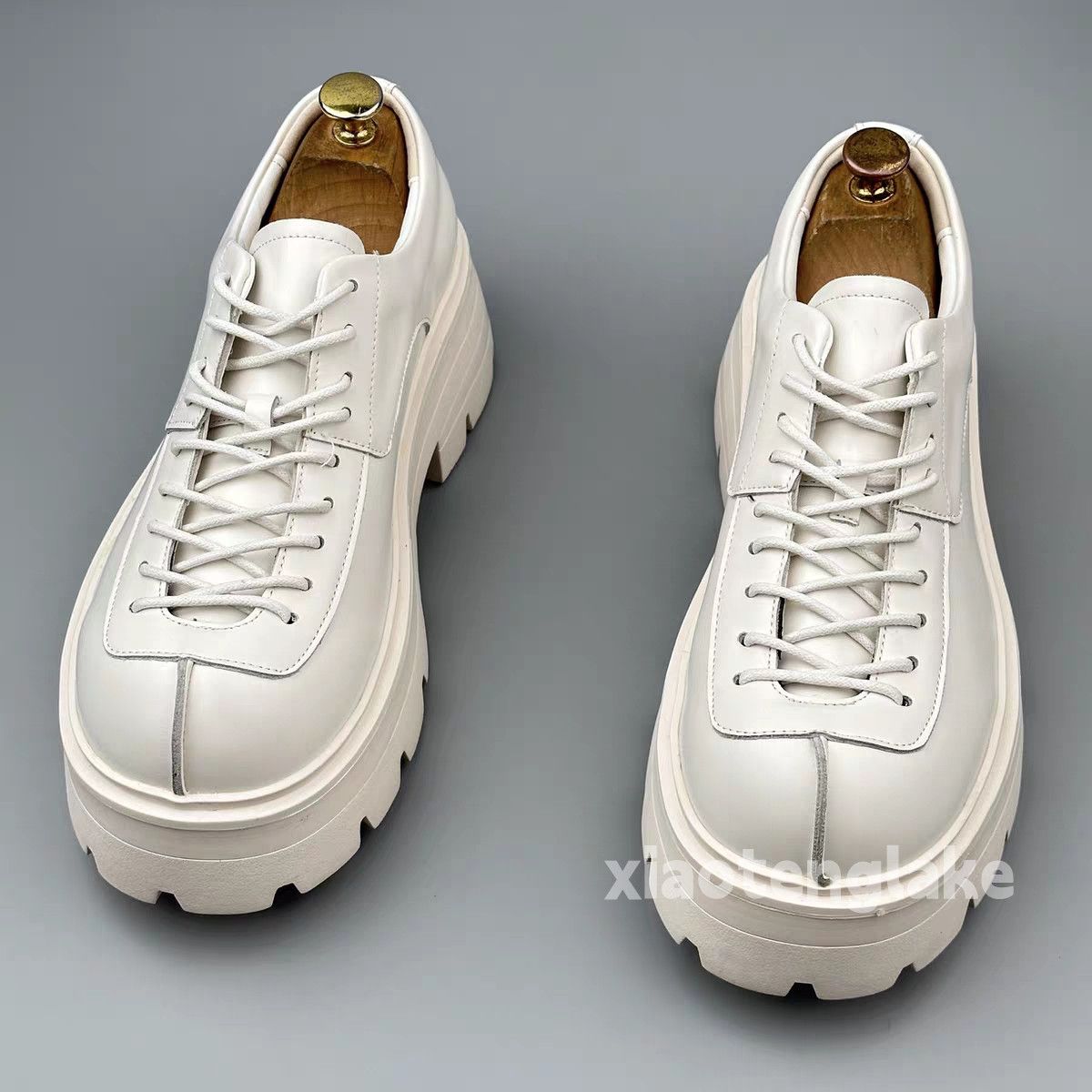 Vintage Unisex outdoor utility punk hiphop thick sole boots shoes Size US 9 / EU 42 - 6 Thumbnail