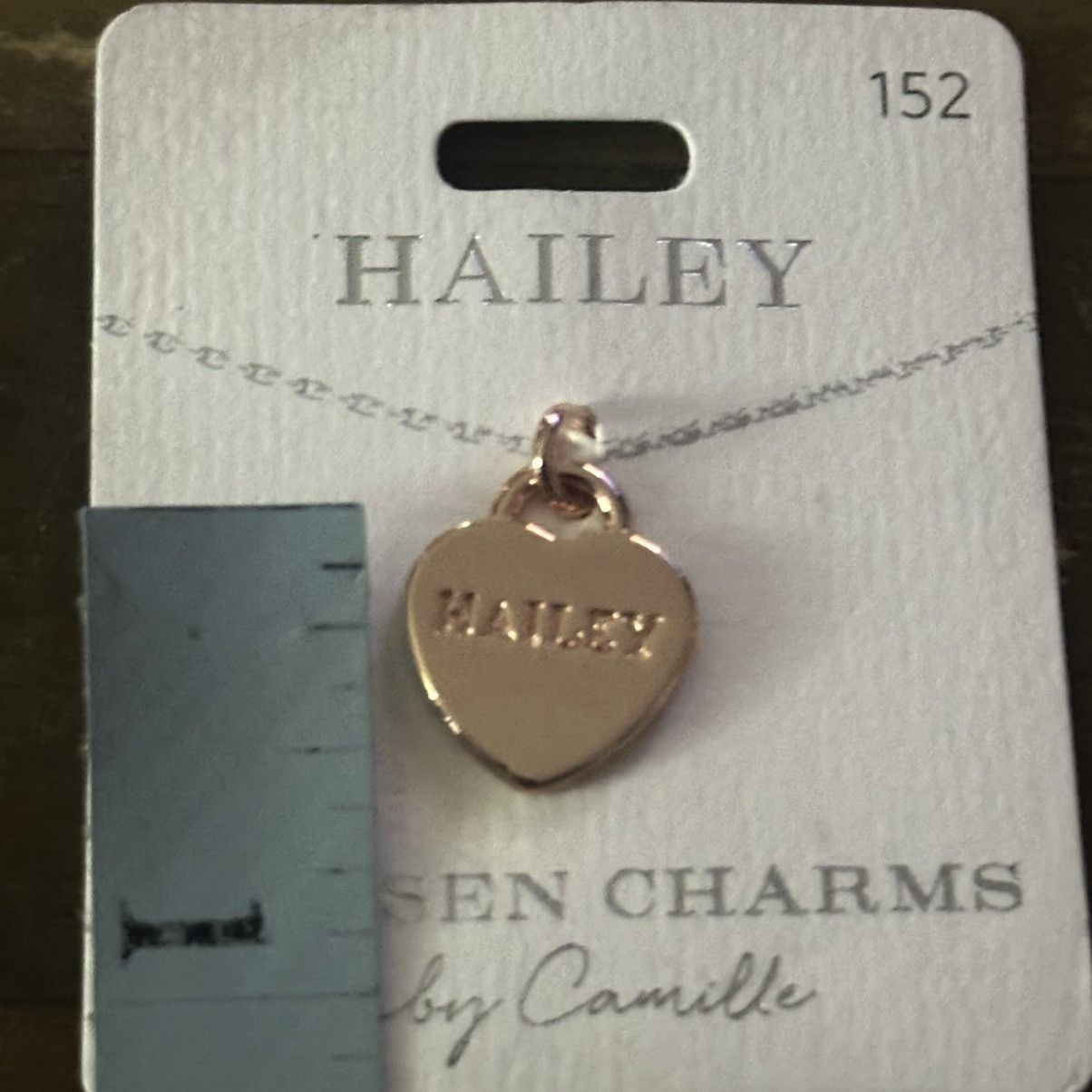 Other Chosen Charms by Camille rose gold Hailey heart pendant Size ONE SIZE - 2 Thumbnail