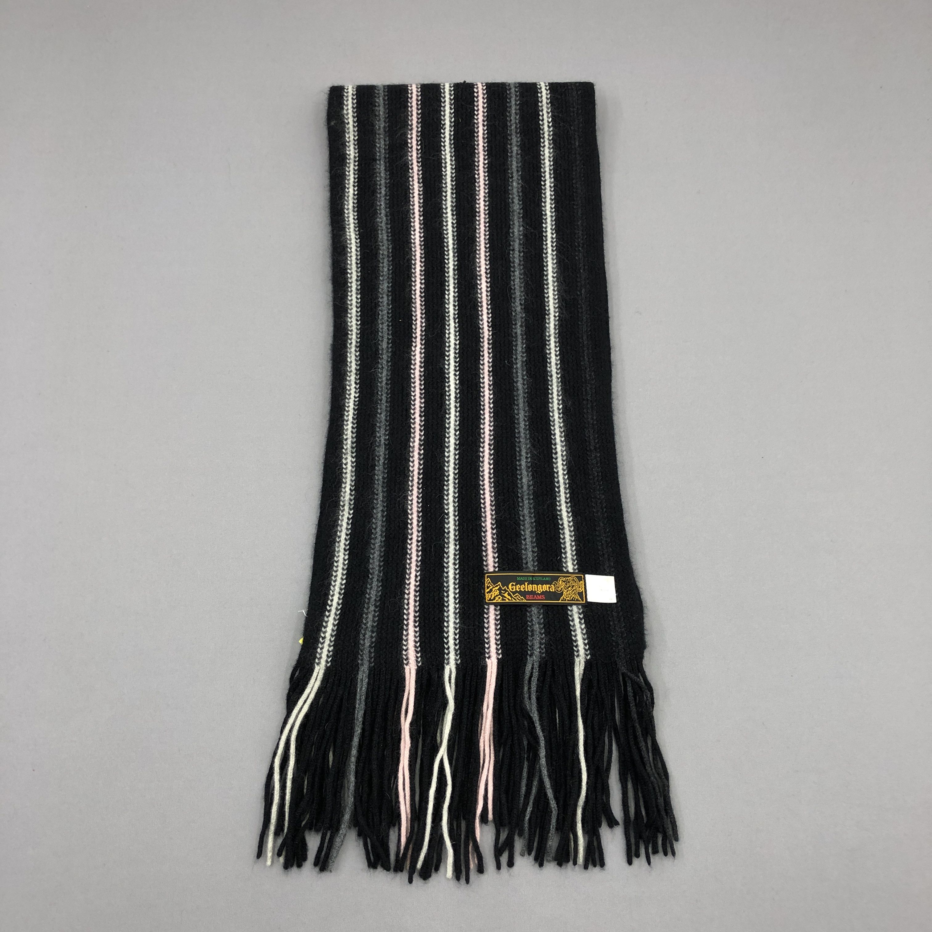 Beams Plus × Vintage Vintage Beams Scarf Muffler Wool Knit Scarves Size ONE SIZE - 2 Thumbnail