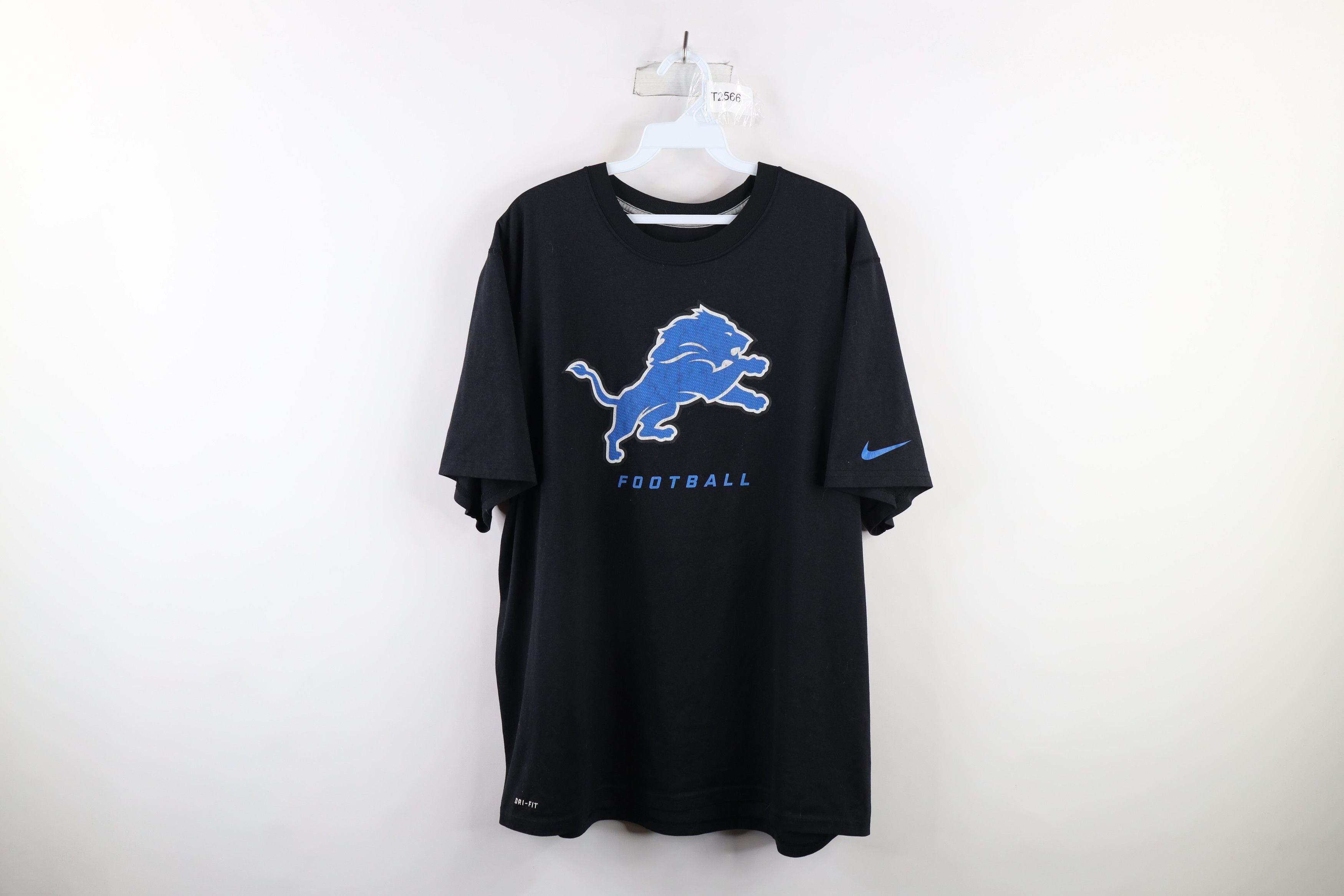Nike × Vintage Nike Mens XL Detroit Lions Football Short Sleeve T-Shirt Size US XL / EU 56 / 4 - 1 Thumbnail