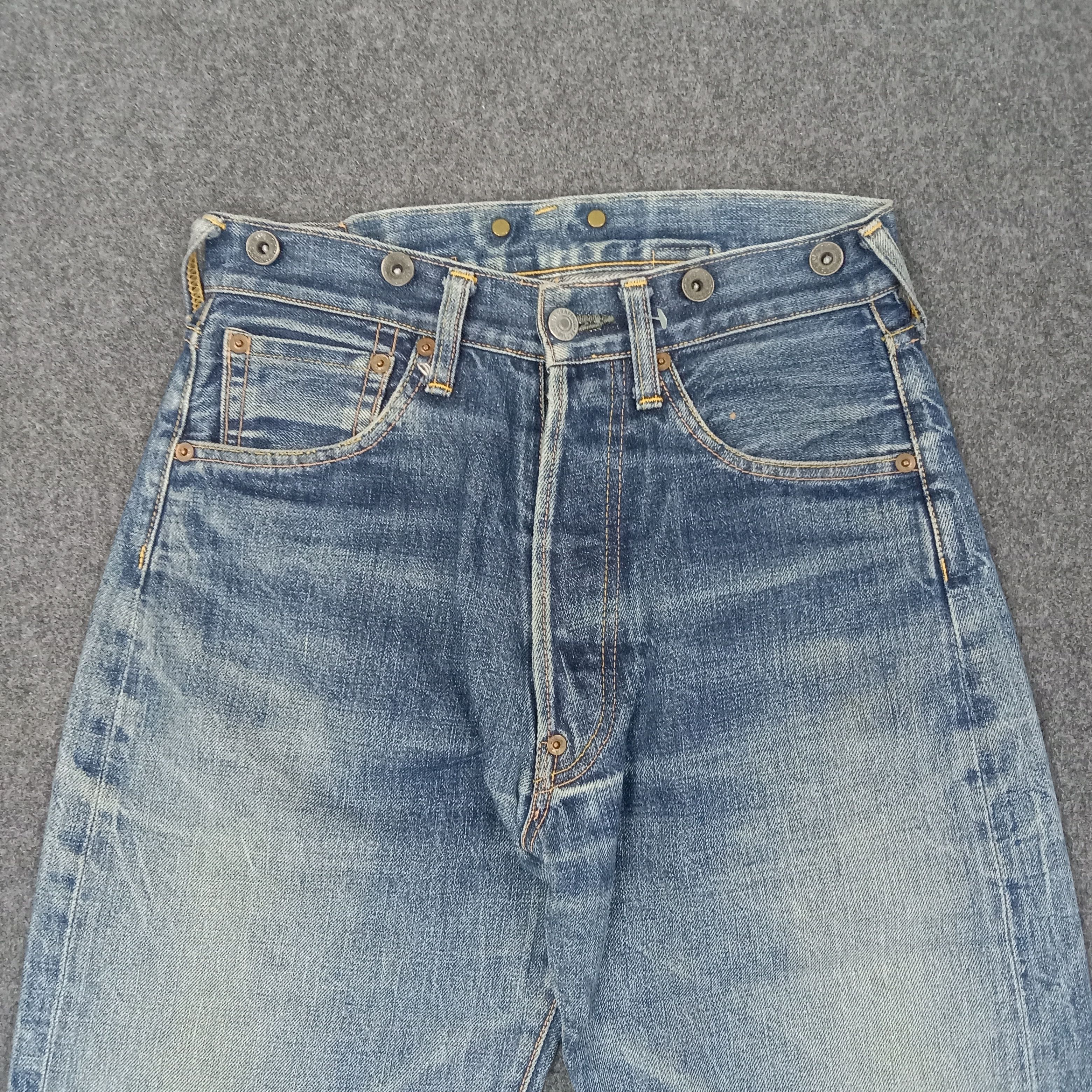 Evisu Evisu Selvedge Japanese 3Q Custom Daicock Jeans C258N14 Size US 27 - 5 Thumbnail