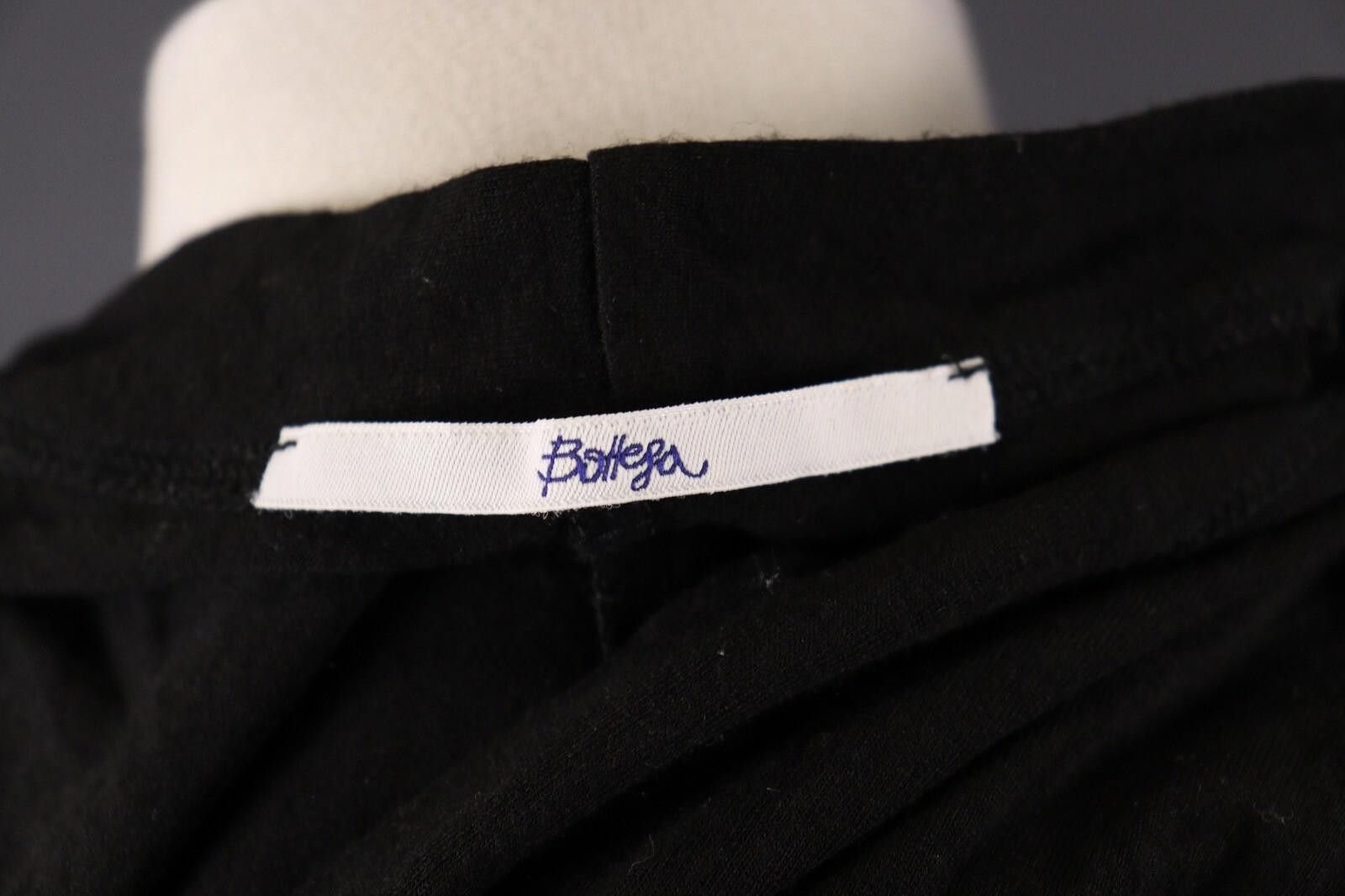 Other Bottega by Elisa Cavaletti Black A-Line Midi Dress Size L Size L / US 10 / IT 46 - 10 Thumbnail