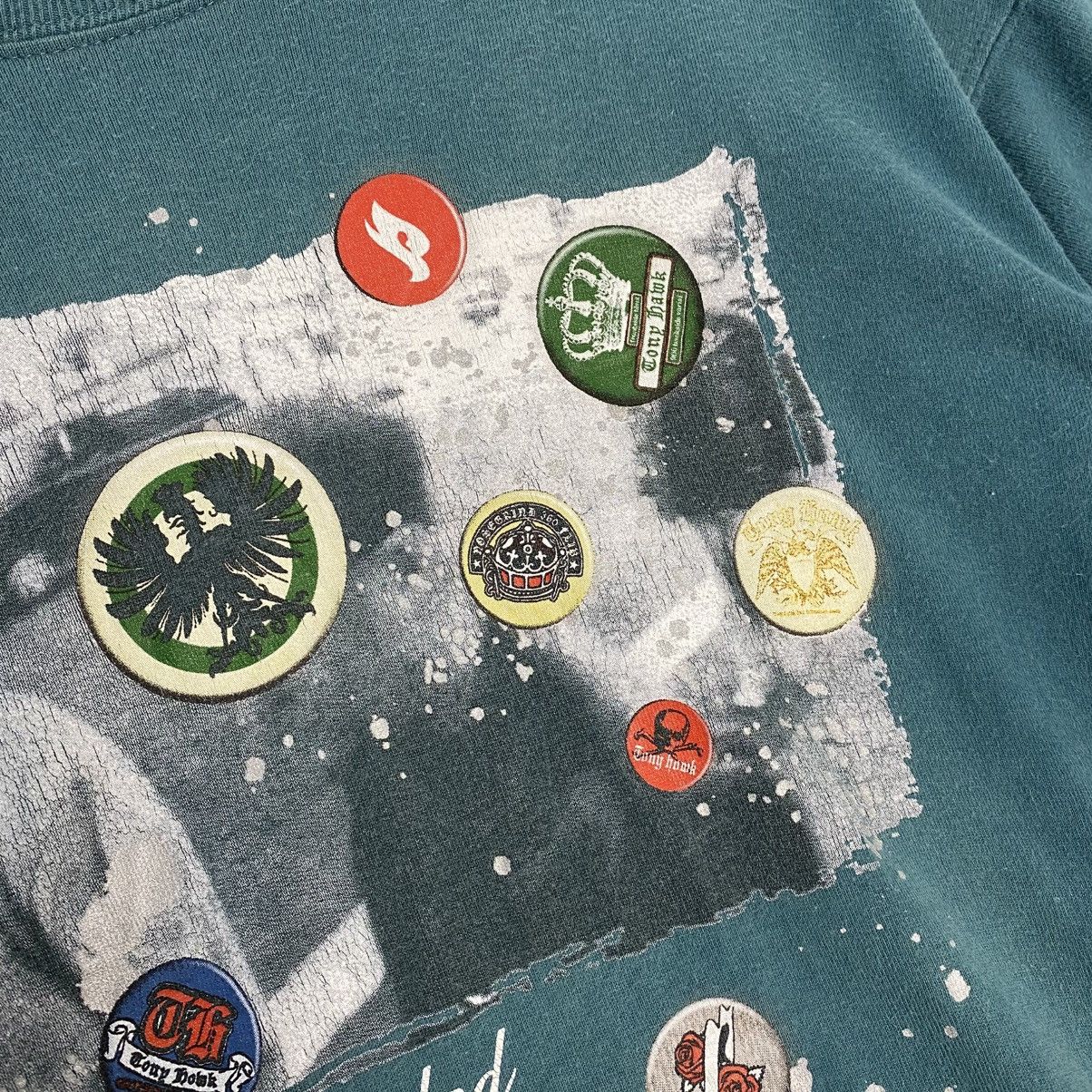 If Six Was Nine × Santa Cruz Skateboards × Tony Hawk Tony Hawk logo & script tshirt Size US L / EU 52-54 / 3 - 5 Thumbnail