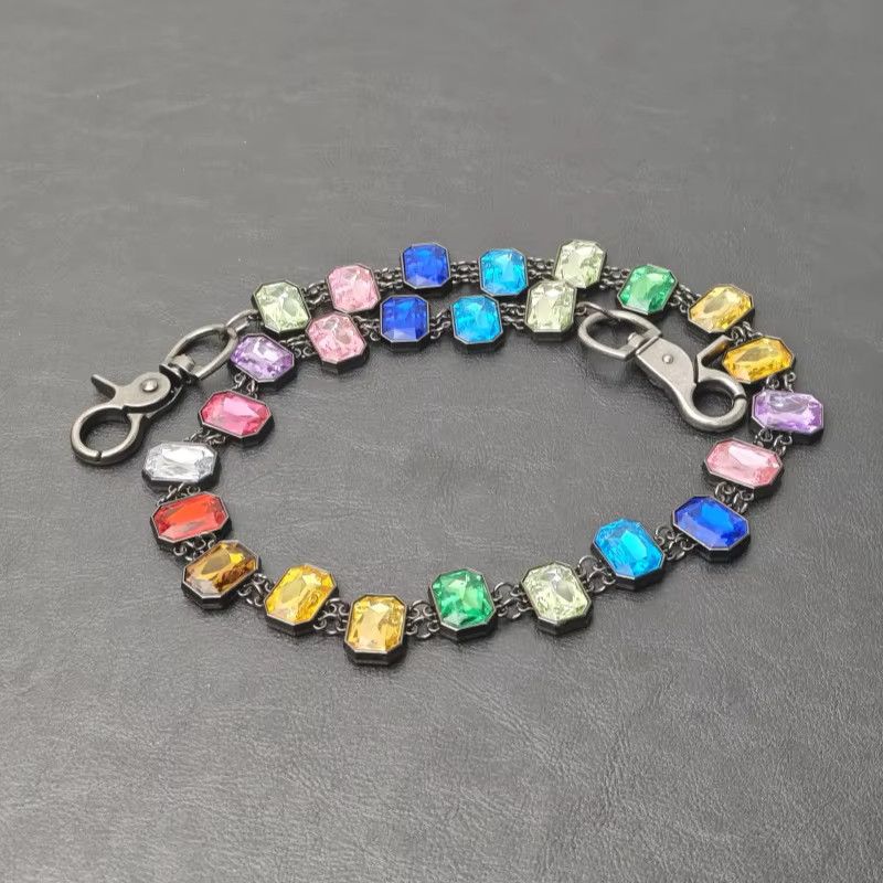 Jewelry Agate Crystal Pants Waist Chain Size ONE SIZE - 8 Thumbnail