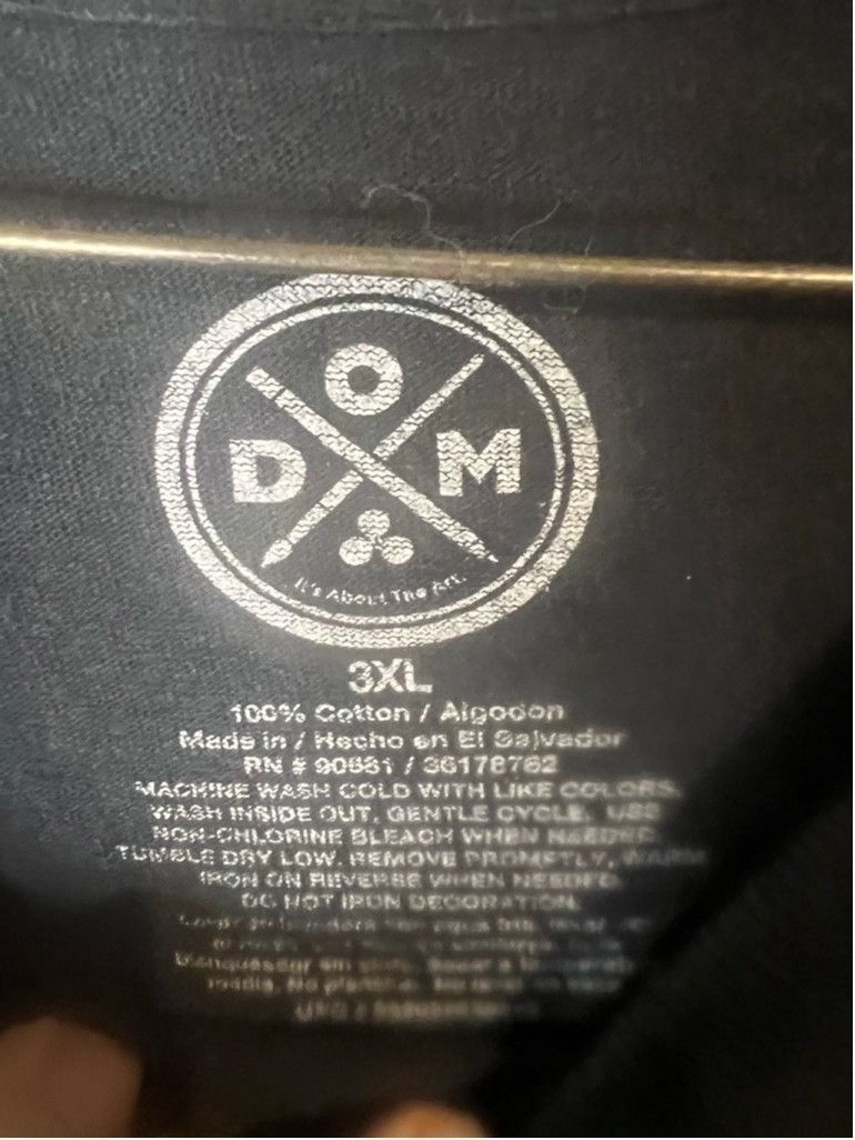 Other Men's D&M Graphic T-shirt 3XL Black Back Off Size US XL / EU 56 / 4 - 4 Thumbnail