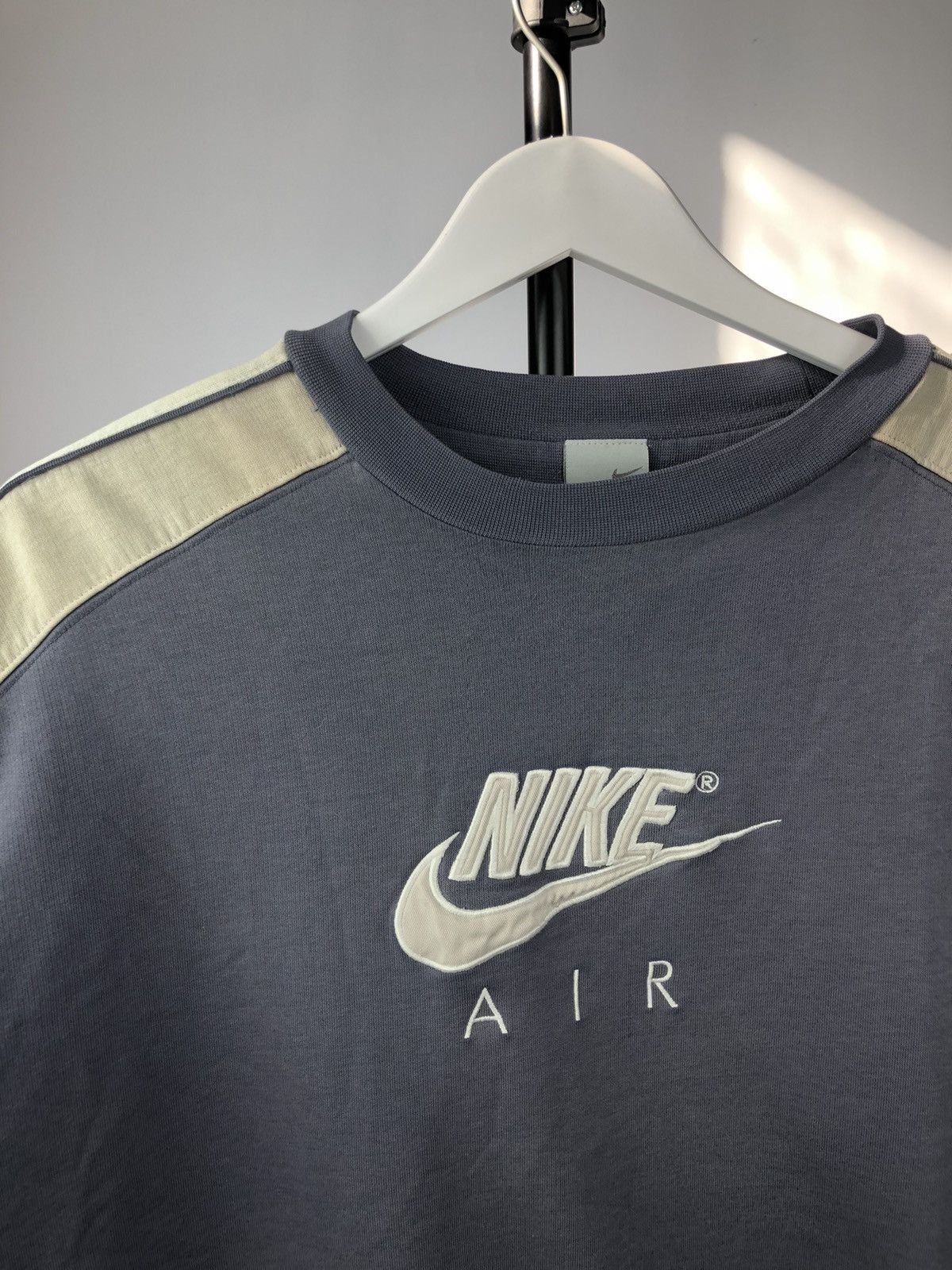 Nike × Vintage Nike Air vintage 00s Big logo Sweatshirt Size US XL / EU 56 / 4 - 3 Thumbnail