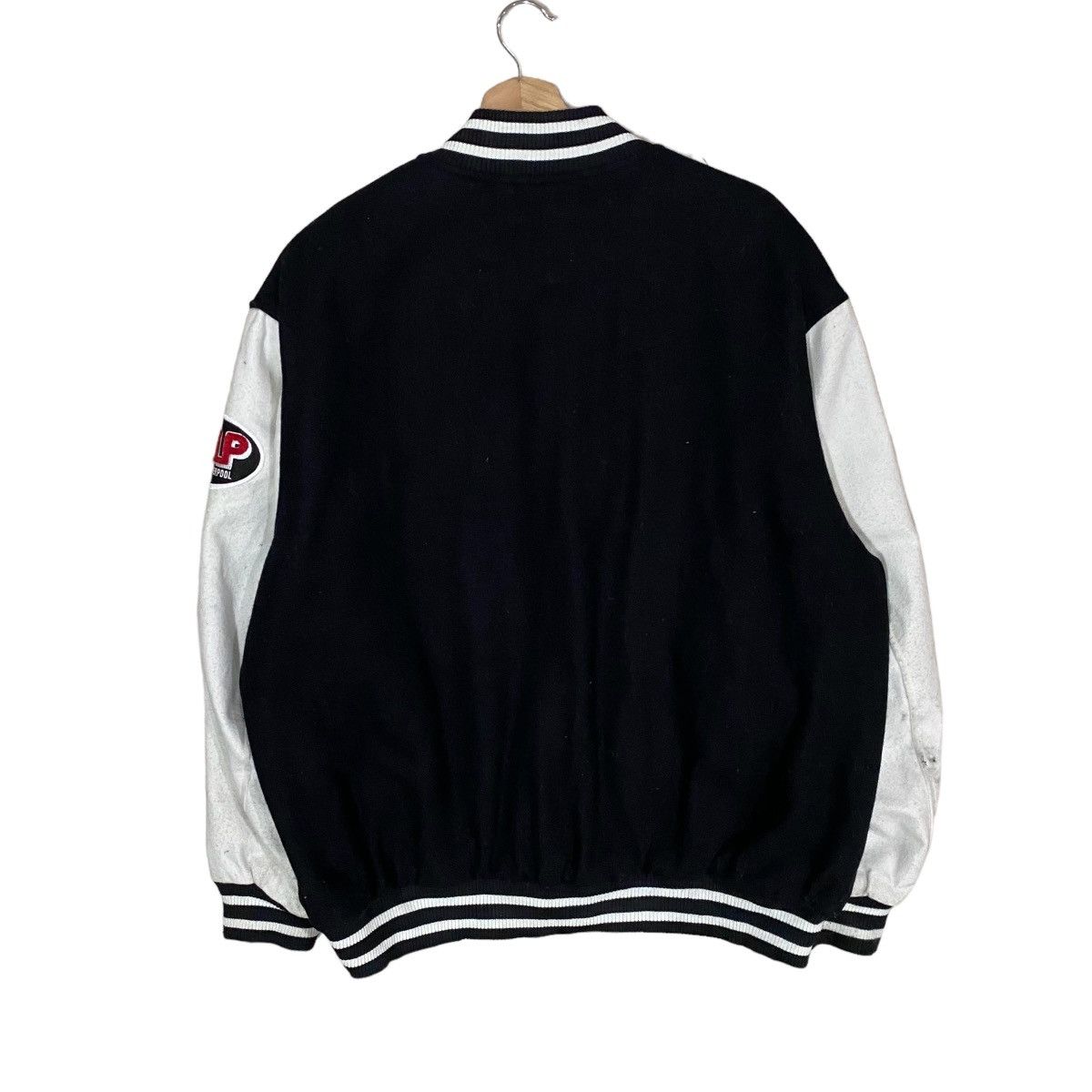 Other 🔥VINTAGES LIVERPOOL SPELL OUT WOOL VARSITY JACKET Size US M / EU 48-50 / 2 - 8 Thumbnail