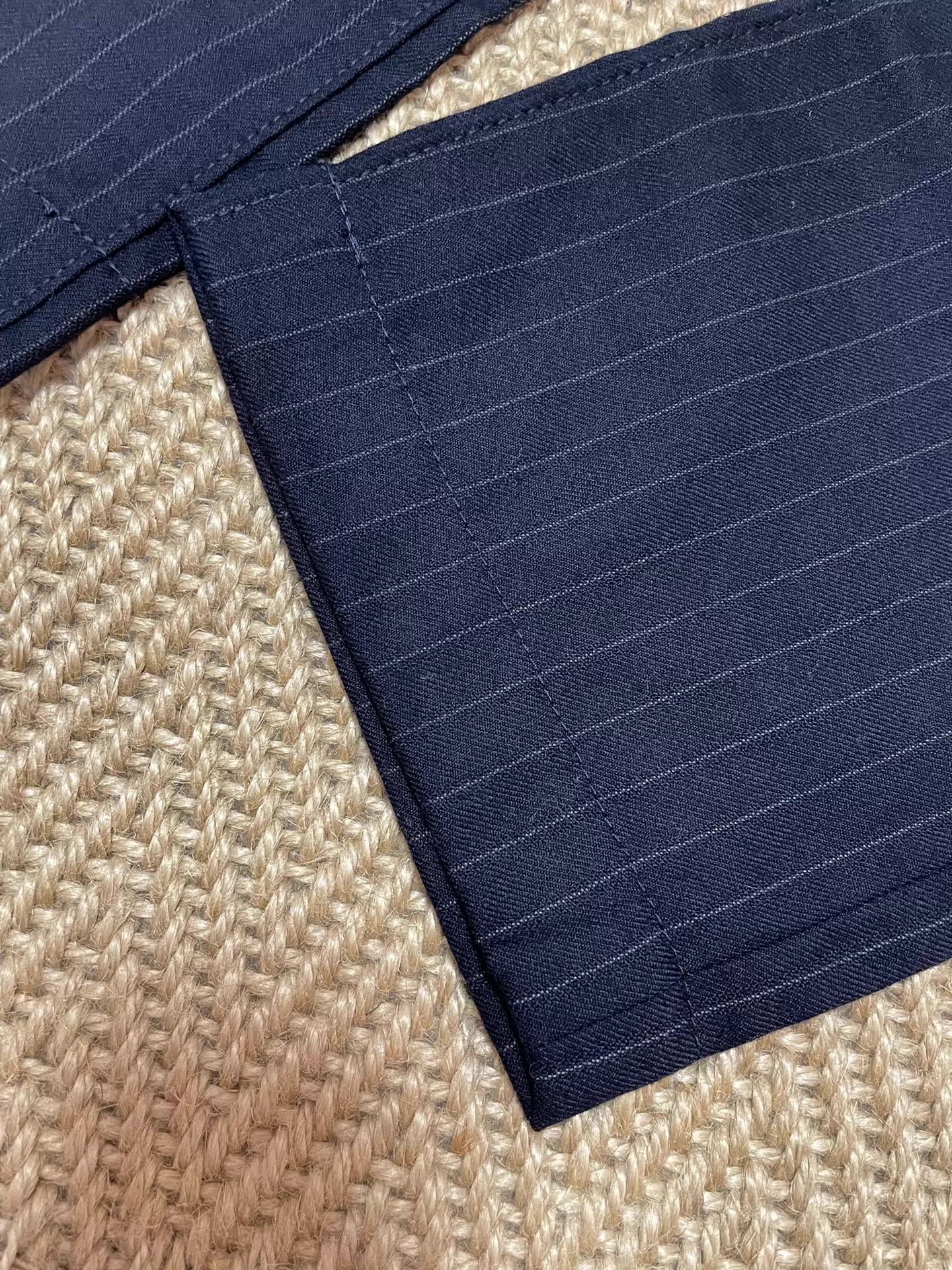 Other DENIM BY VANQUISH & FRAGMENT Striped Navy W32 Like New Size US 32 / EU 48 - 6 Thumbnail