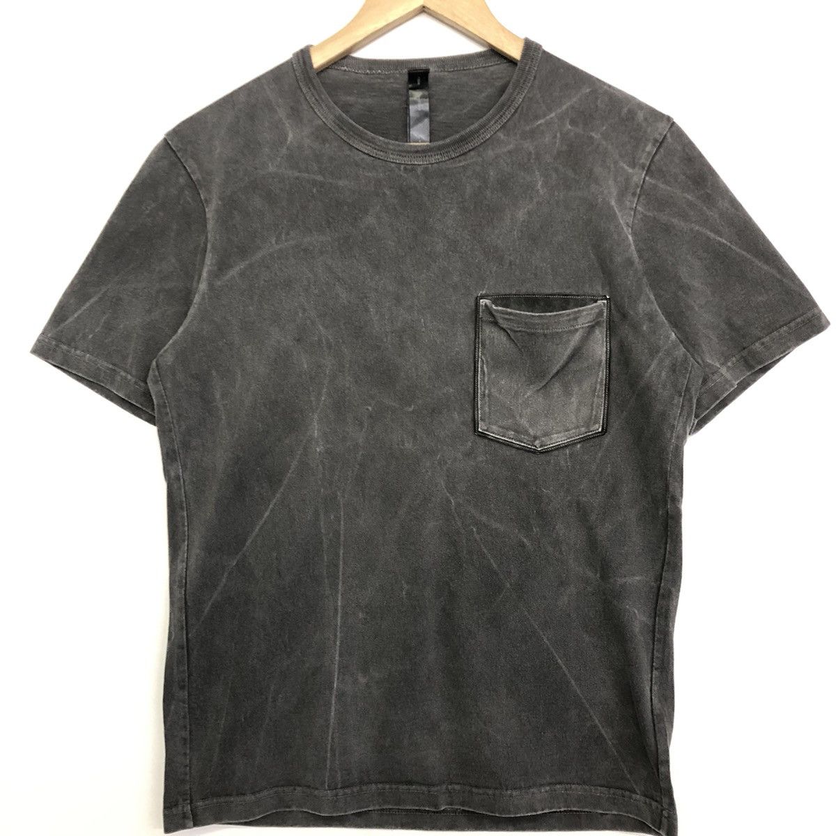 wjk WJK ASH GREY POCKET JAPAN BRAND MINIMALIST TSHIRT Size US S / EU 44-46 / 1 - 2 Thumbnail