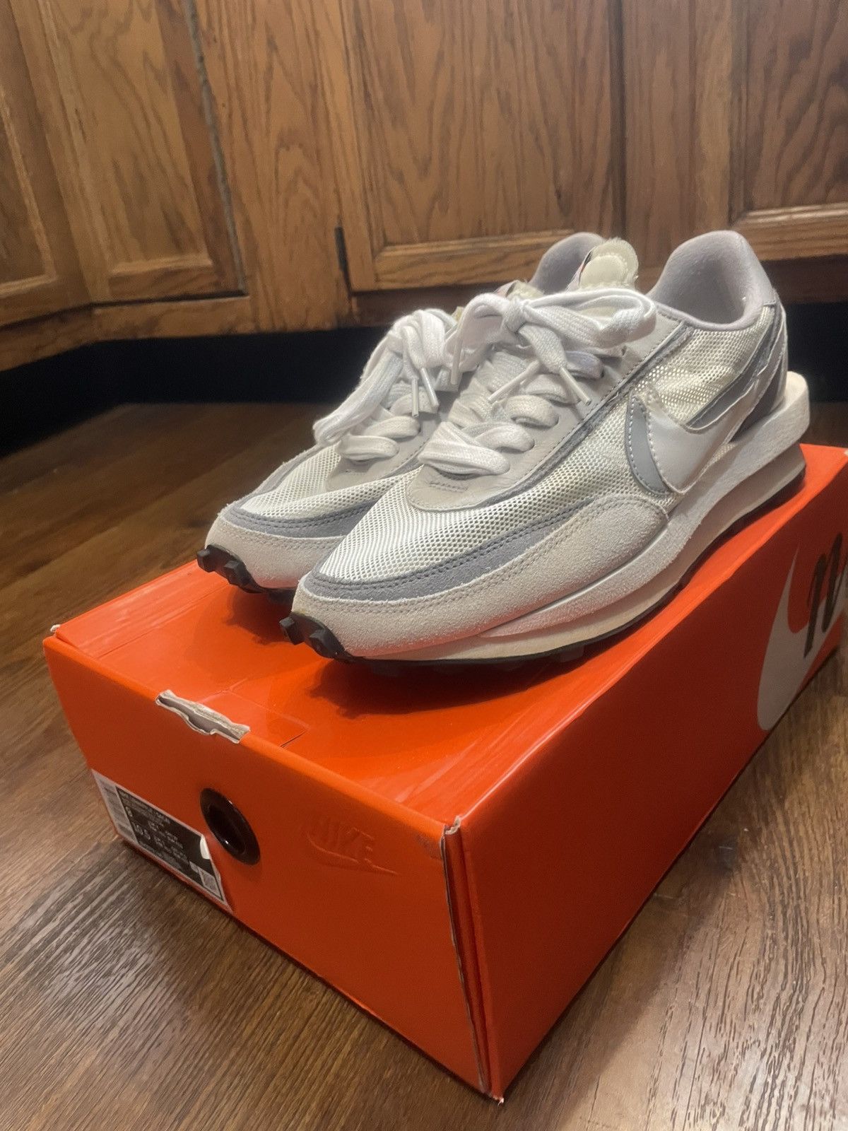 Nike × Sacai Nike Sacai LDV Waffle Grey 2019 Size US 9 / EU 42 - 1 Thumbnail