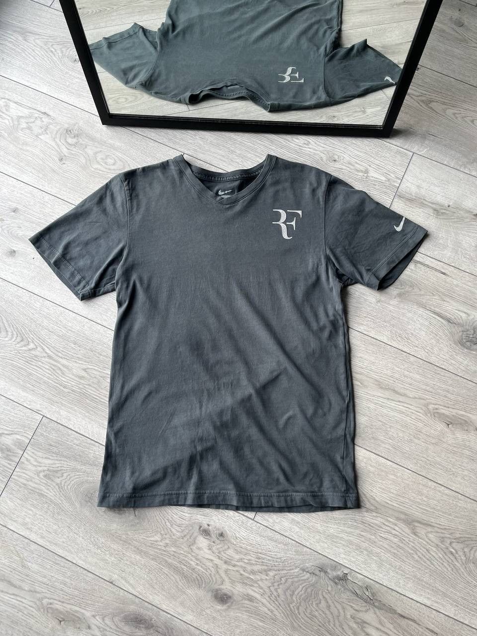 Nike × Vintage Vintage Nike Roger Federer Court T-shirt M Size US S / EU 44-46 / 1 - 2 Thumbnail