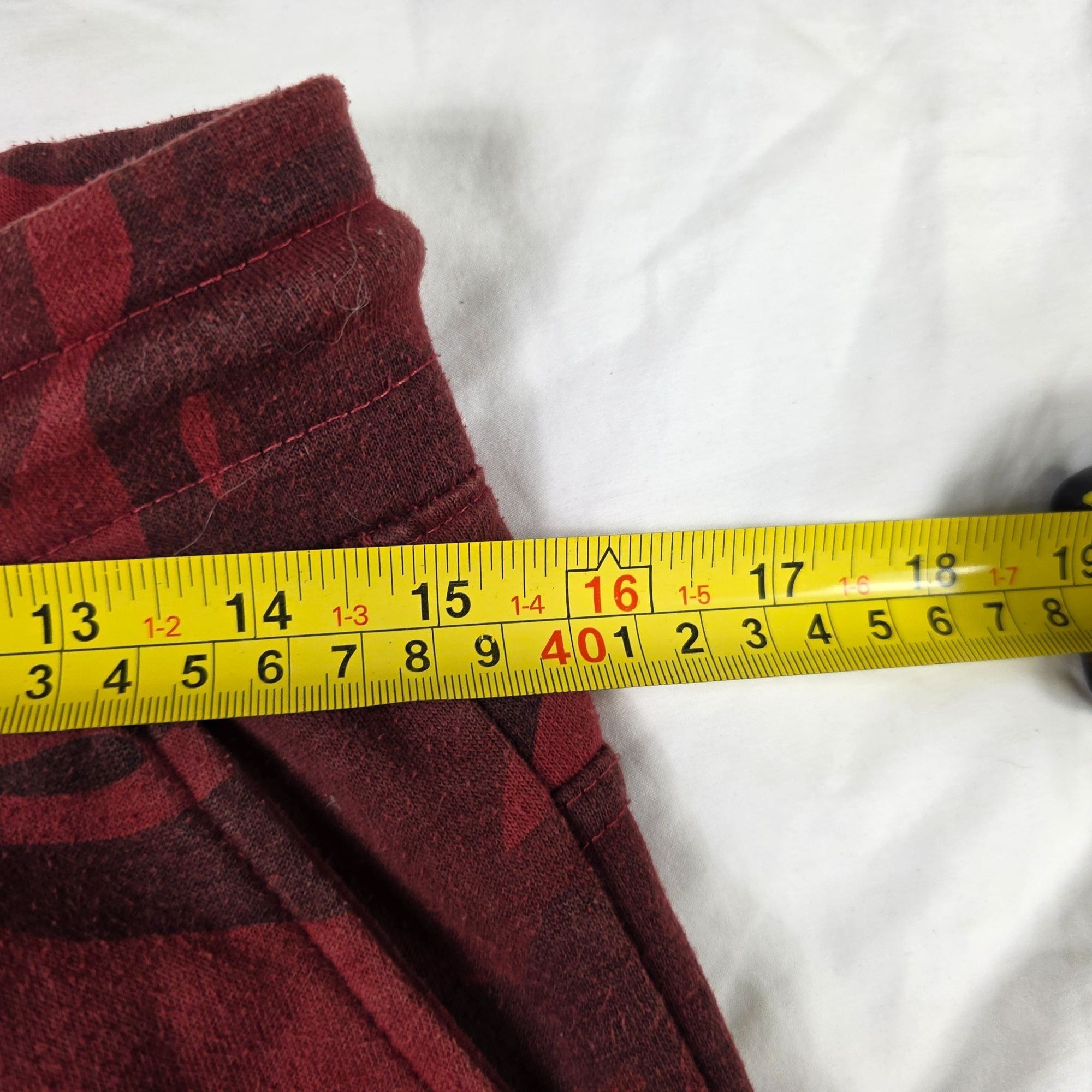 YoungLA YoungLA Mens Medium Red Camo Joggers Sweatpants Drawstring C Size US 30 / EU 46 - 11 Thumbnail