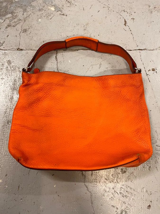 Jil Sander Jil Sander Orange Handle Leather Bag Size ONE SIZE - 1 Thumbnail