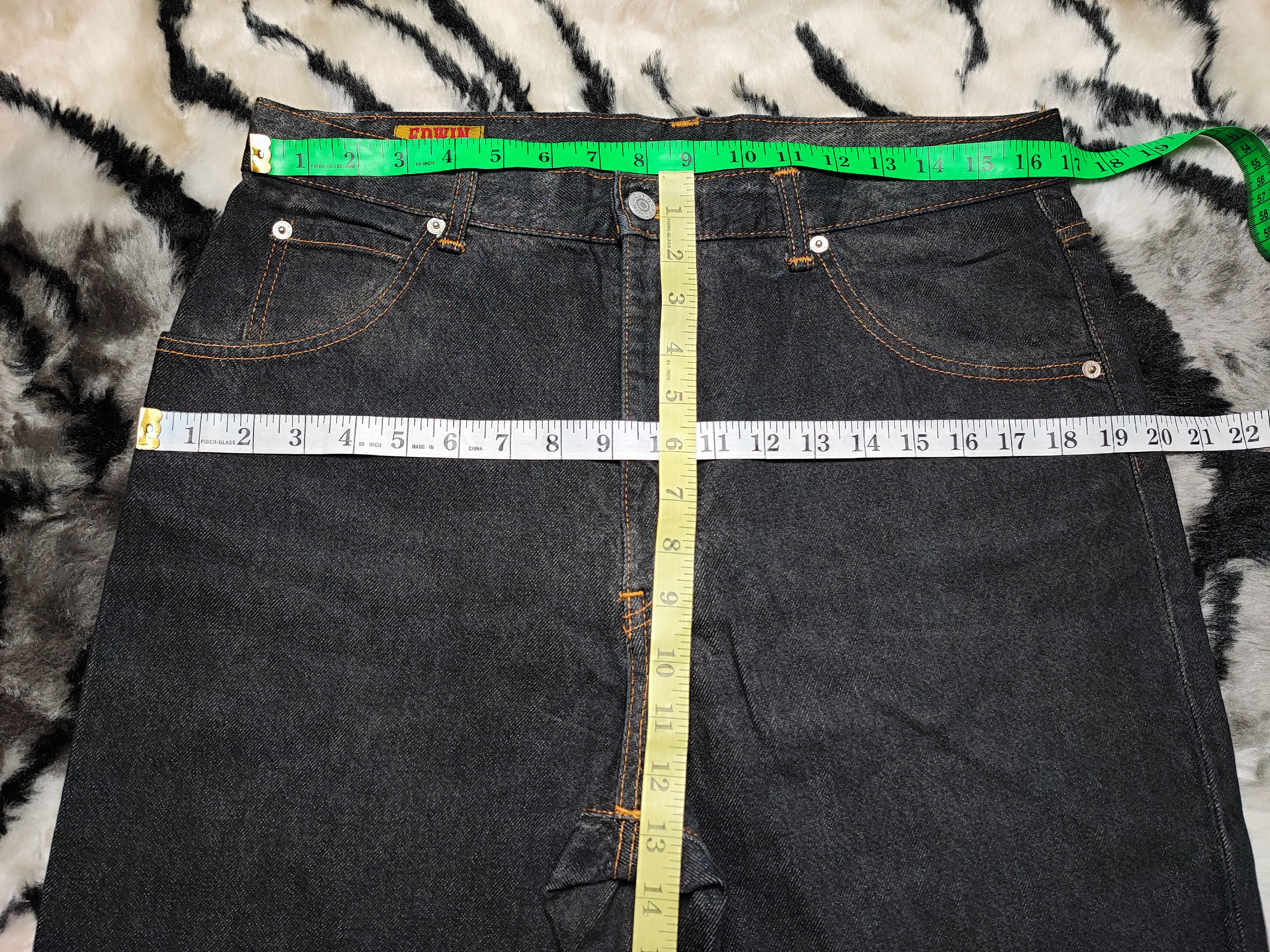 Edwin × Kapital × Tornado Mart VINTAGE EDWIN BASIC JEANS Size US 33 - 4 Thumbnail