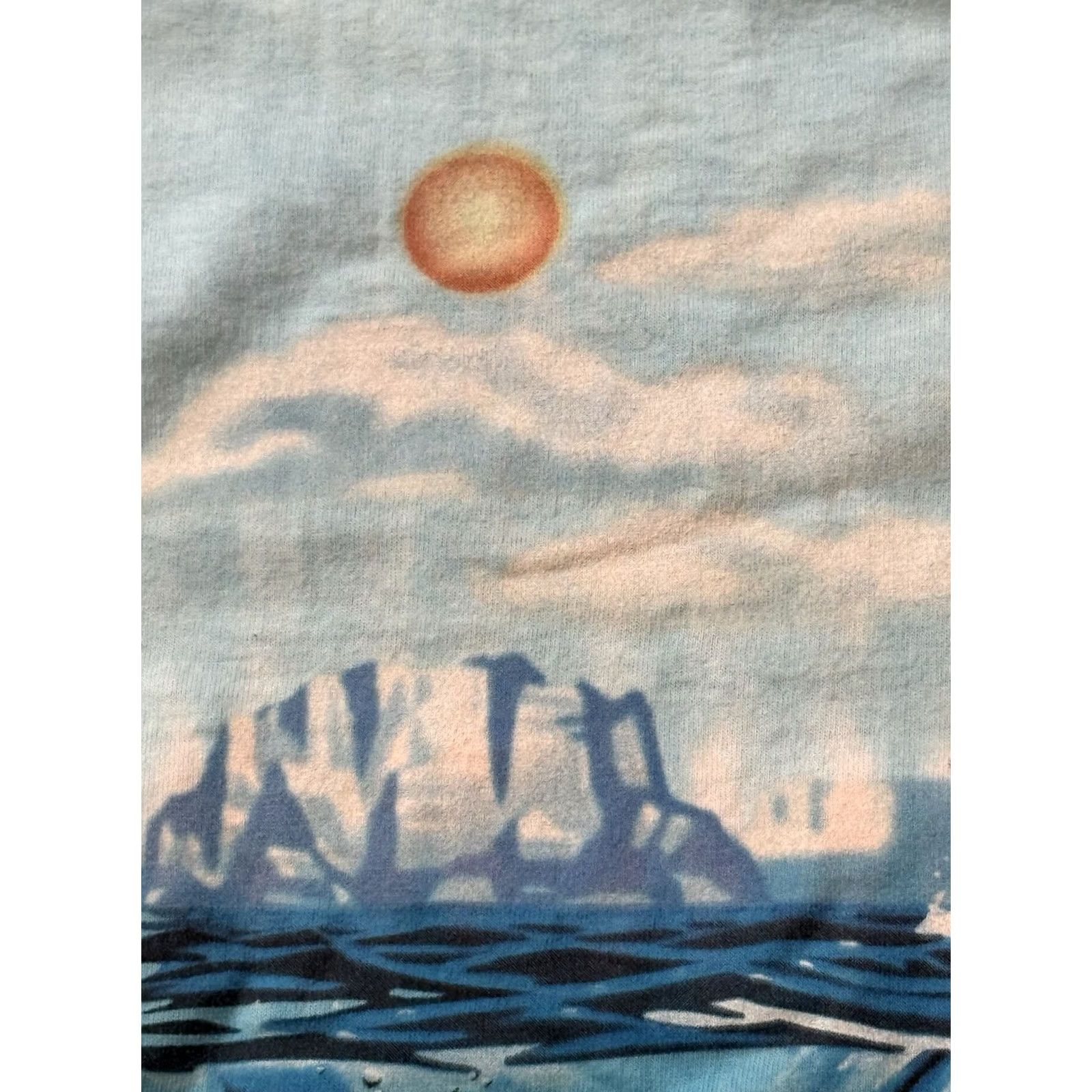 Liquid Blue VINTAGE Liquid Blue Penguins AOP Shirt XL Tie Dye Hippie 90s Grateful Dead Mens Size US XL / EU 56 / 4 - 5 Thumbnail