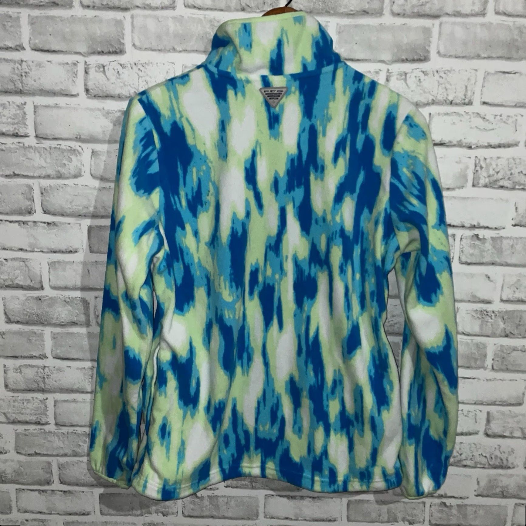 Vintage Columbia Jacket Womens Size M Blue Half-Zip PFG Pullover Polyester Outdoor Basic Further? Size M / US 6-8 / IT 42-44 - 5 Thumbnail