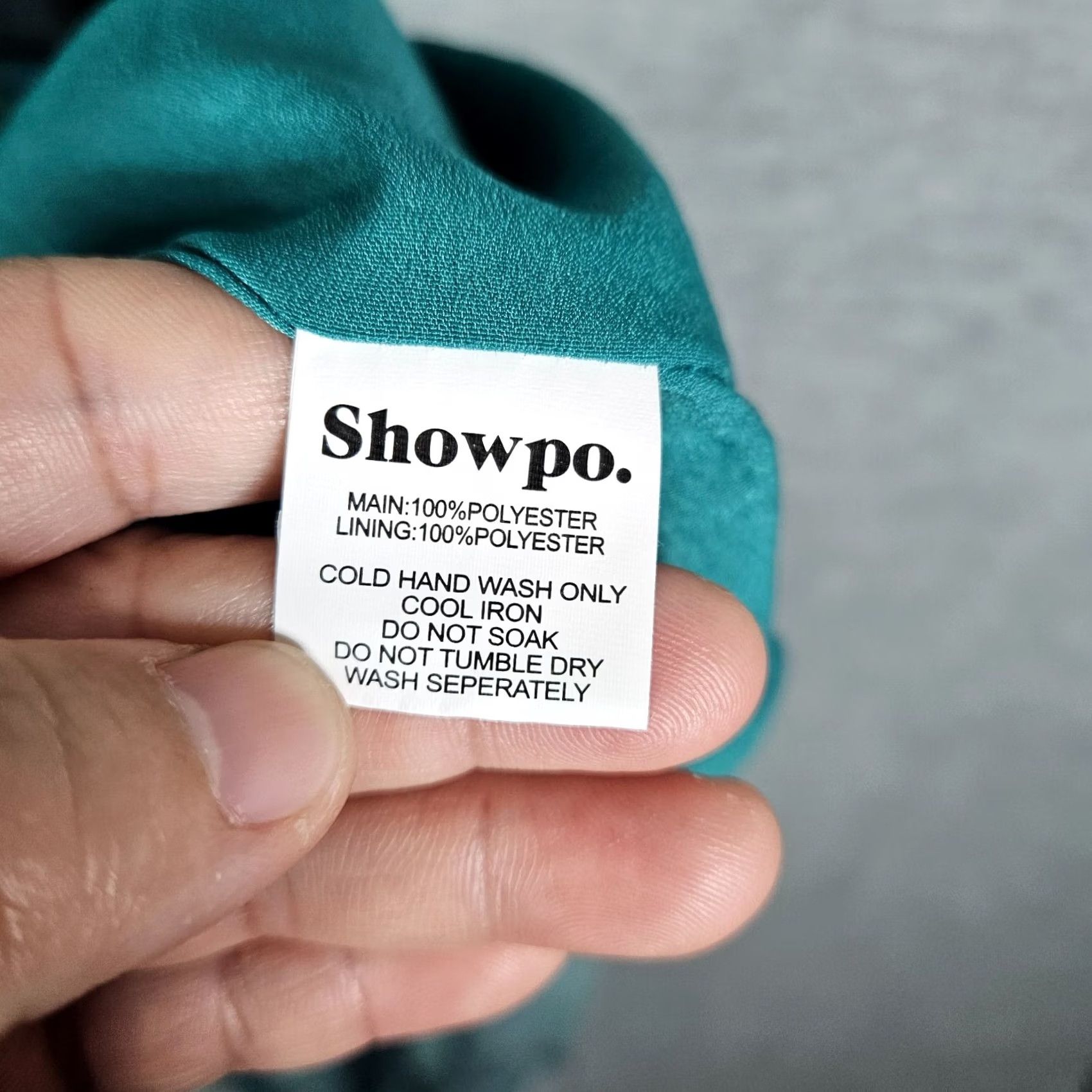 Vintage Showpo Women's One Shoulder Ruffle Tulip Hem Clabelle Midaxi Dress Size 12 NEW Size XL / US 12-14 / IT 48-50 - 7 Thumbnail