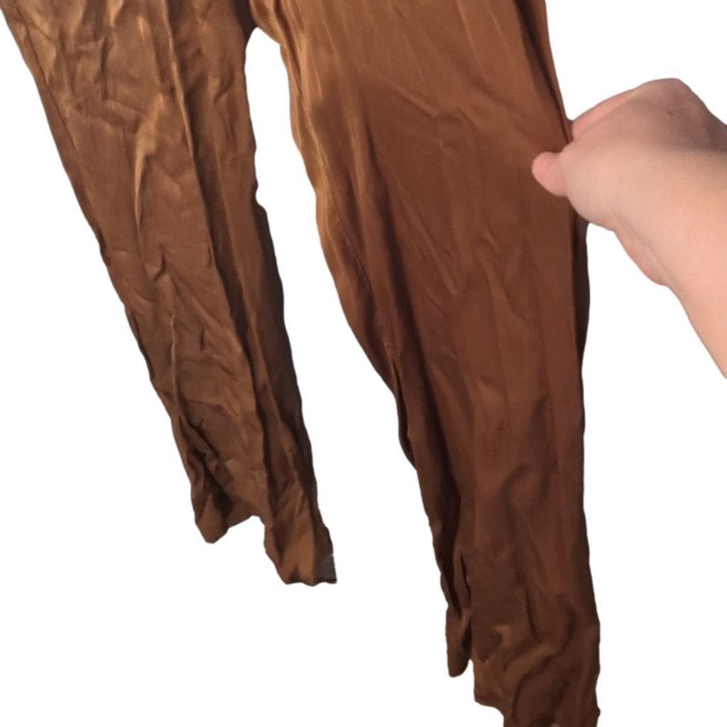 Zara Zara Bronze Jumpsuit Size Medium Size 28" / US 6 / IT 42 - 2 Thumbnail