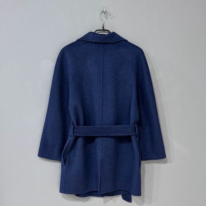 Max Mara Max Mara Blue pure cashmere coat Size M / US 6-8 / IT 42-44 - 3 Thumbnail