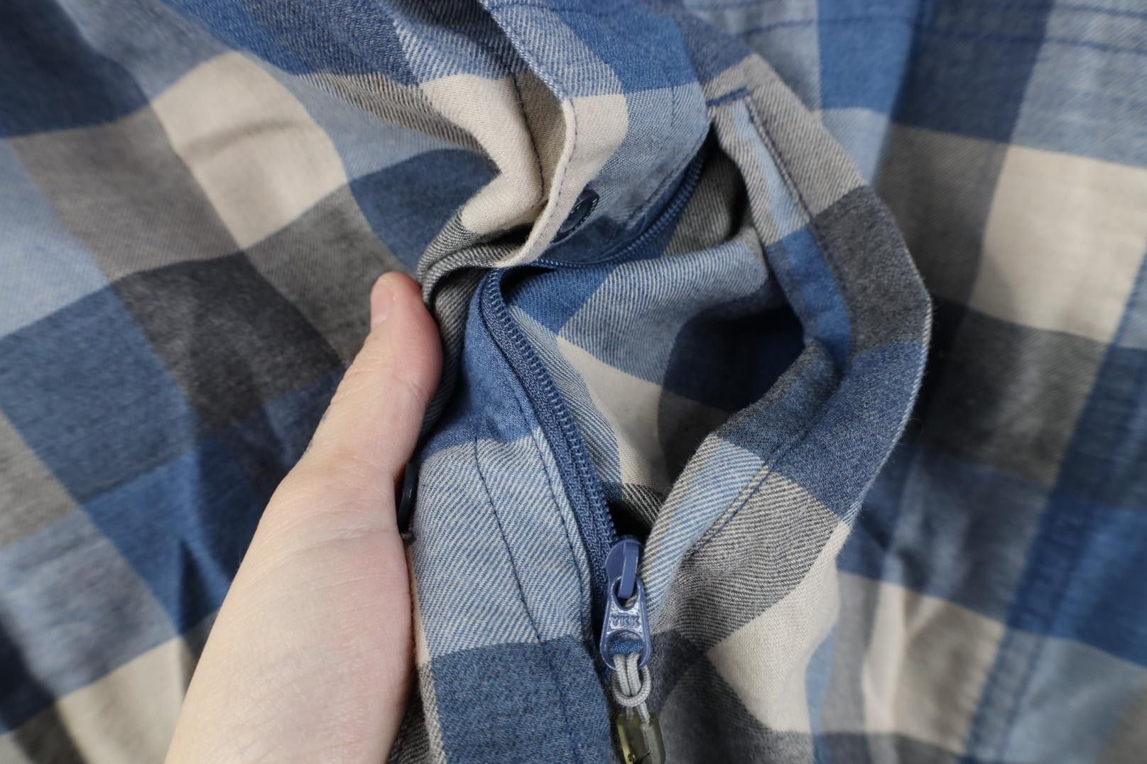 Woolrich Woolen Mills Vintage Y2K Woolrich Collared Button Shirt Blue Plaid Size US M / EU 48-50 / 2 - 4 Thumbnail
