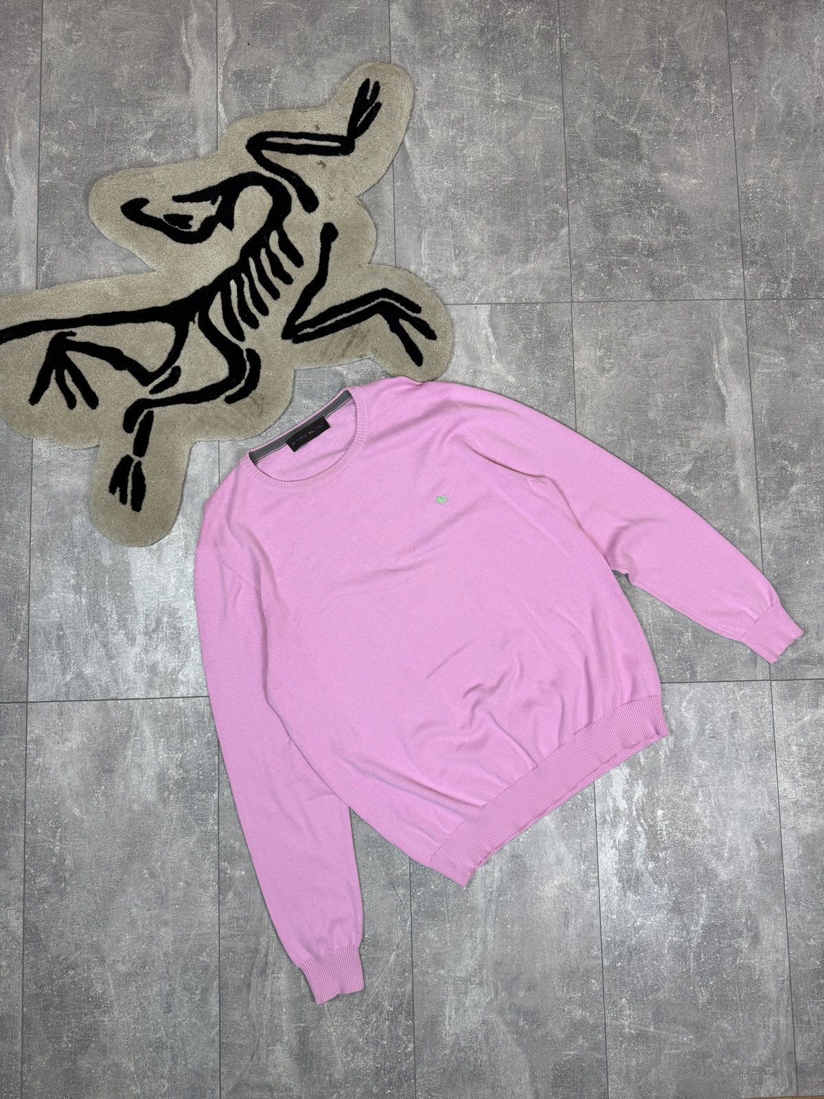 Etro Mens Vintage Etro milan luxury sweater knitwear sweatshirt Size US XL / EU 56 / 4 - 1 Thumbnail