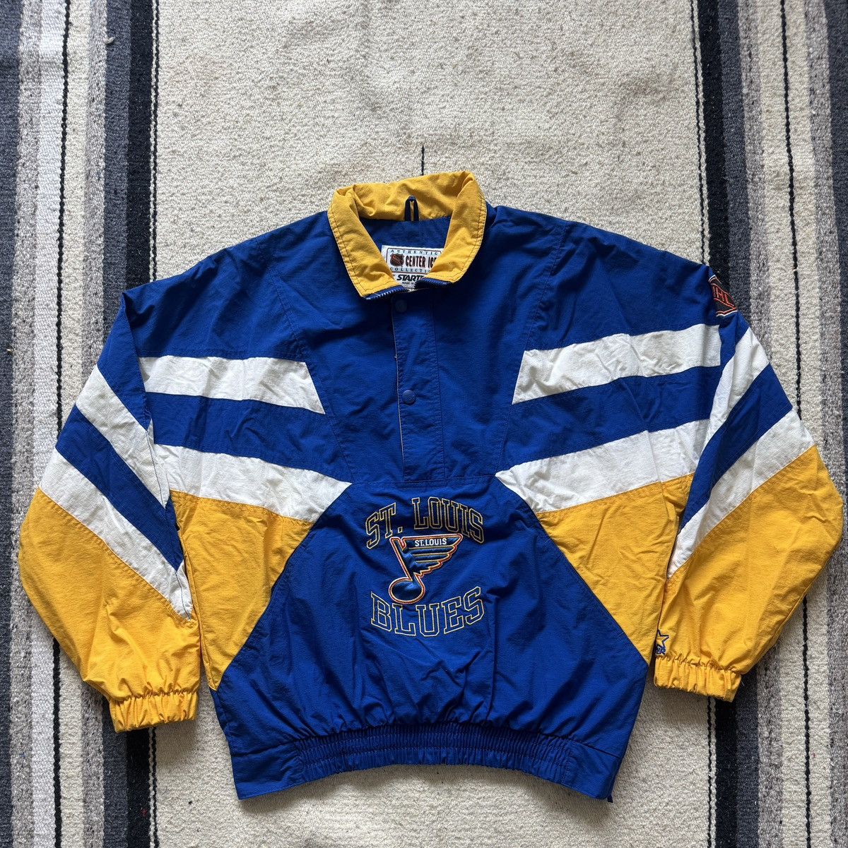 Vintage 90s St. Louis Blues Starter Jacket Size L NHL