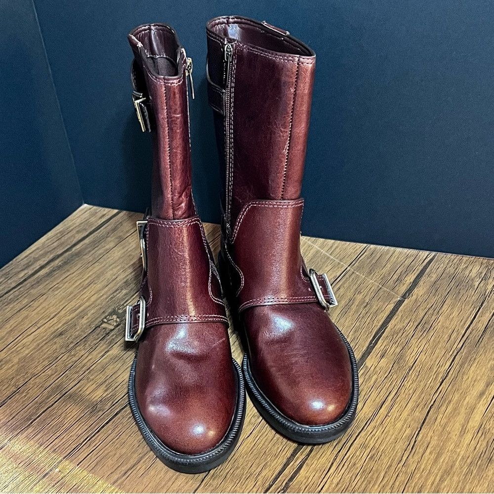 Vince Camuto Vince Camuto Alicenta Mid Calf Leather Boots Women’s Size 7 Size US 7 / IT 37 - 2 Thumbnail