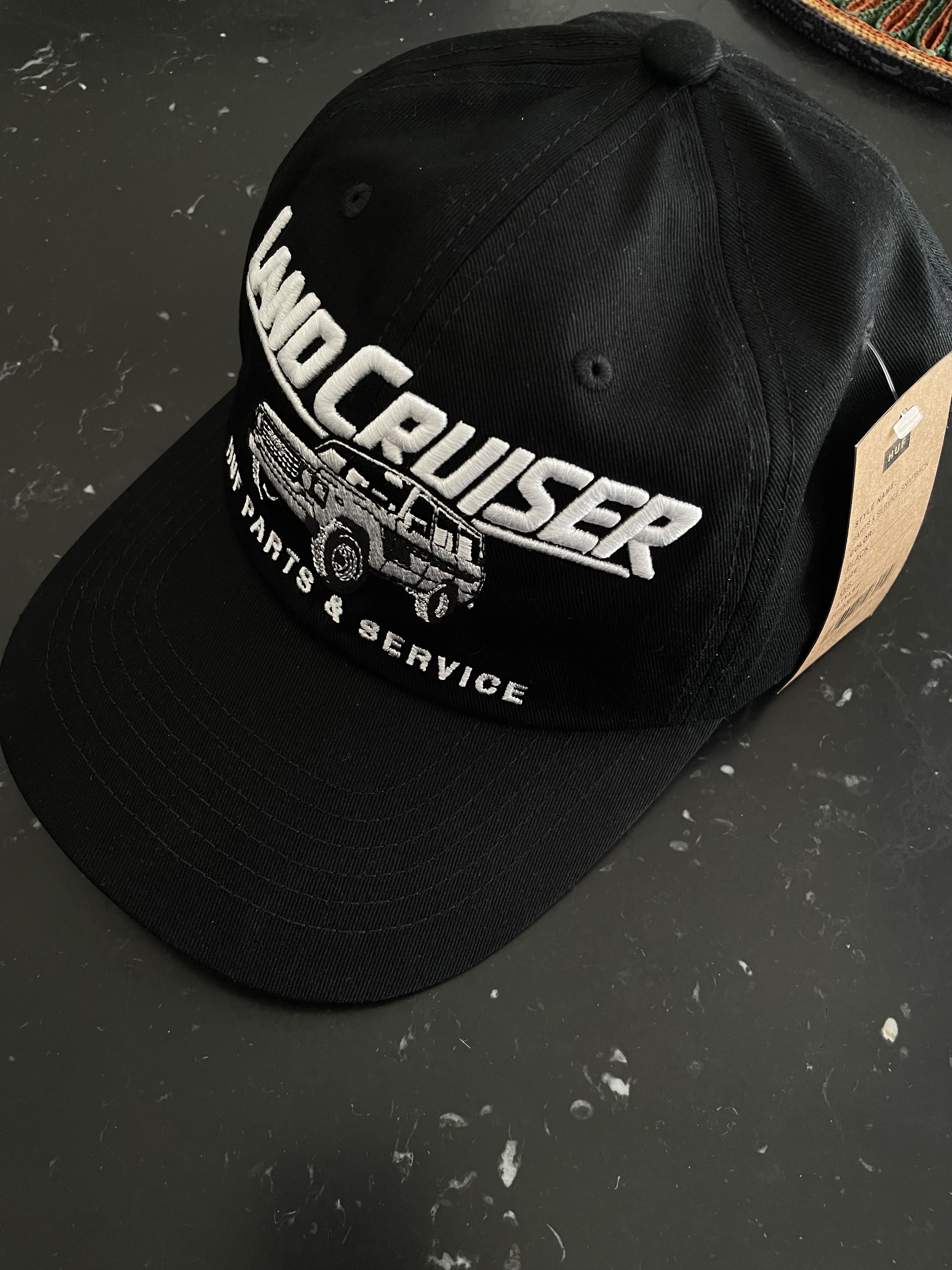 Huf HUF X LAND CRUISER PARTS & SERVICE SNAPBACK BLACK Size ONE SIZE - 3 Thumbnail