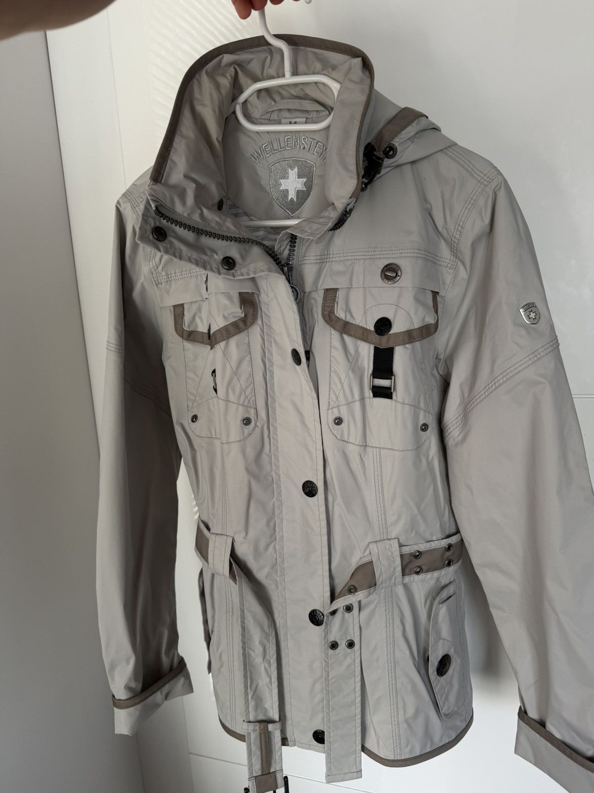 Wellensteyn Wellensteyn Coc USA Hood Light Metal Nylon Luxury Jacket Size M / US 6-8 / IT 42-44 - 2 Thumbnail