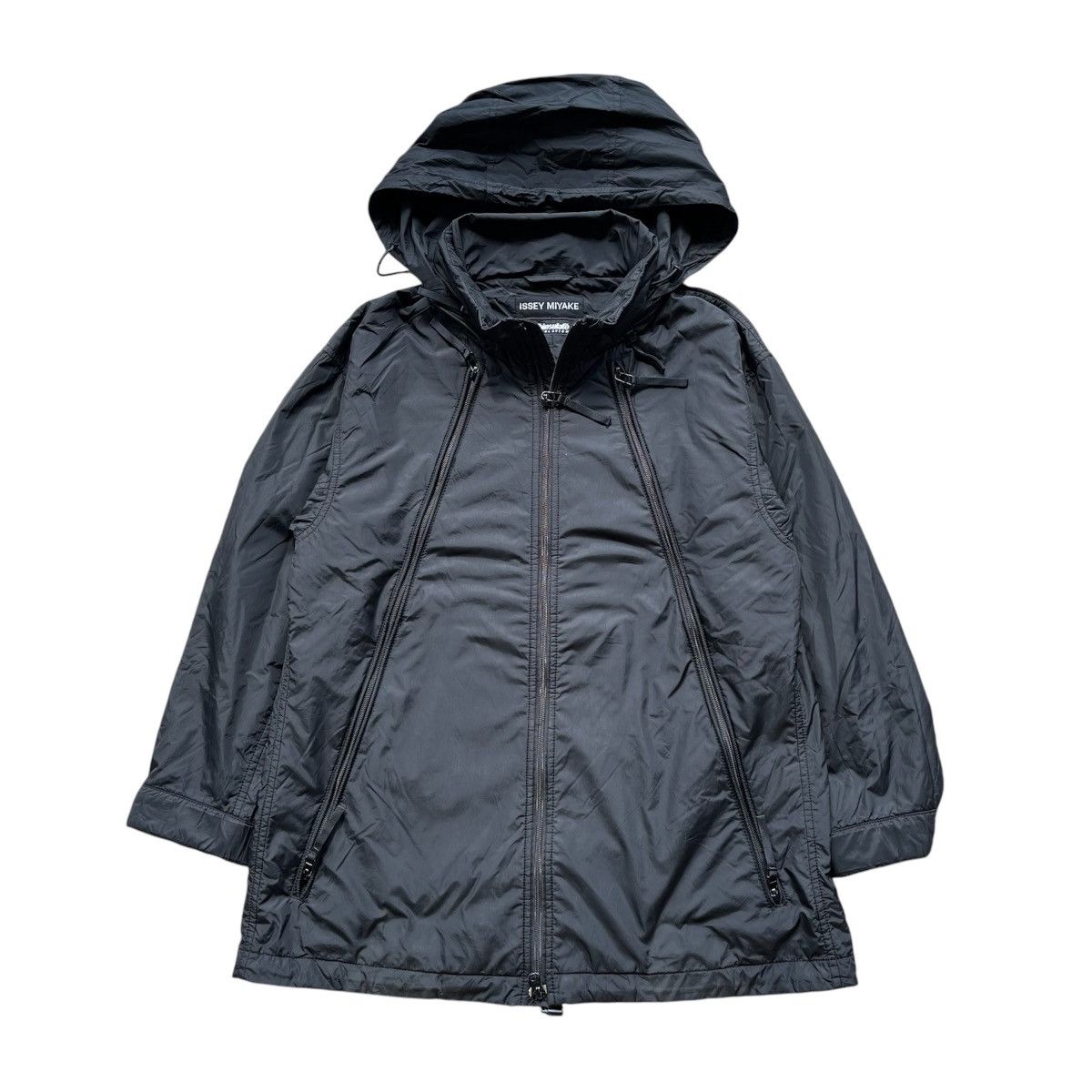 Issey Miyake × Japanese Brand Vintage Issey Miyake Parachute Thinsulate Multizipper Jacket Size US L / EU 52-54 / 3 - 2 Thumbnail