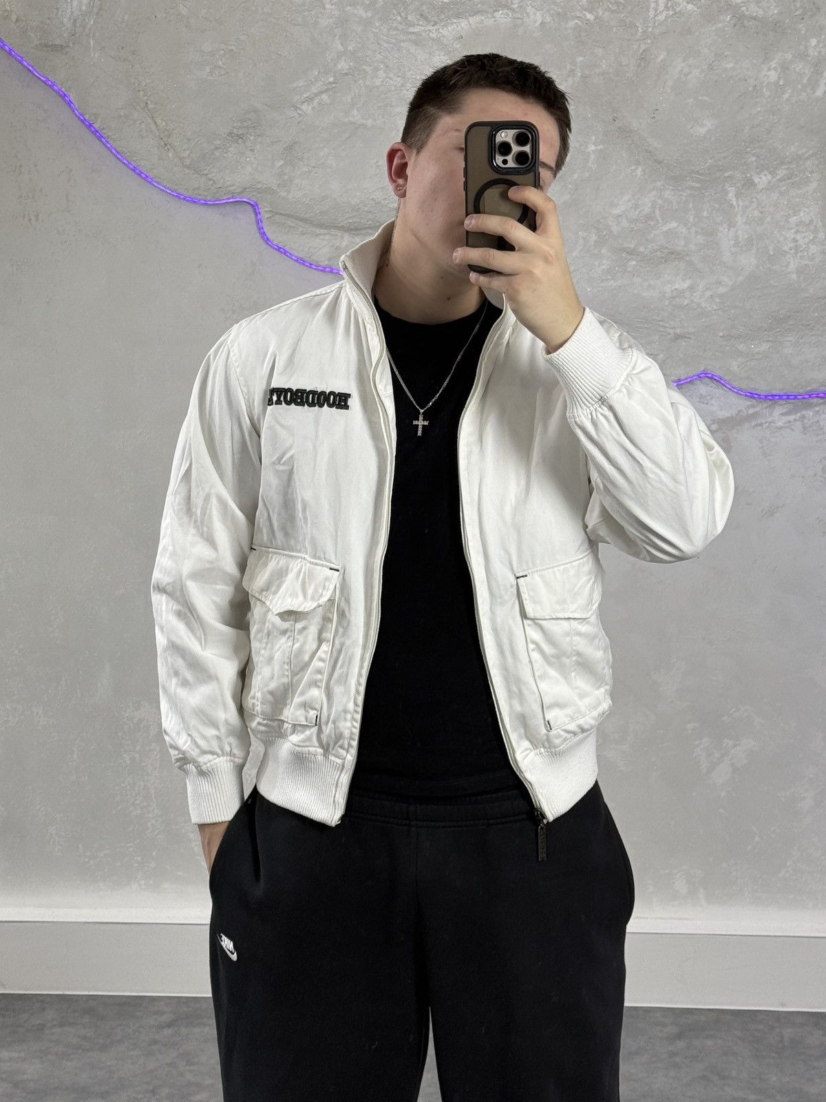 Other Reversible bomber jacket 2 in 1 windbreaker light jacket Size US S / EU 44-46 / 1 - 5 Thumbnail